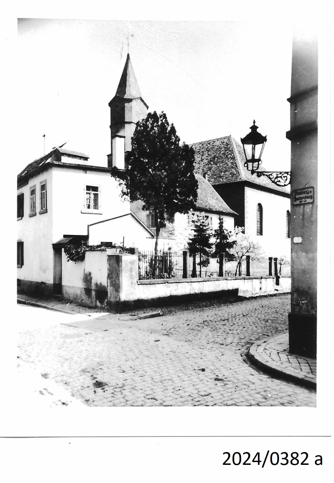 Bad Dürkheim, Ecke Gendarmerie-/Burgstraße, vor 1945 (Stadtmuseum Bad Dürkheim im Kulturzentrum Haus Catoir CC BY-NC-SA)