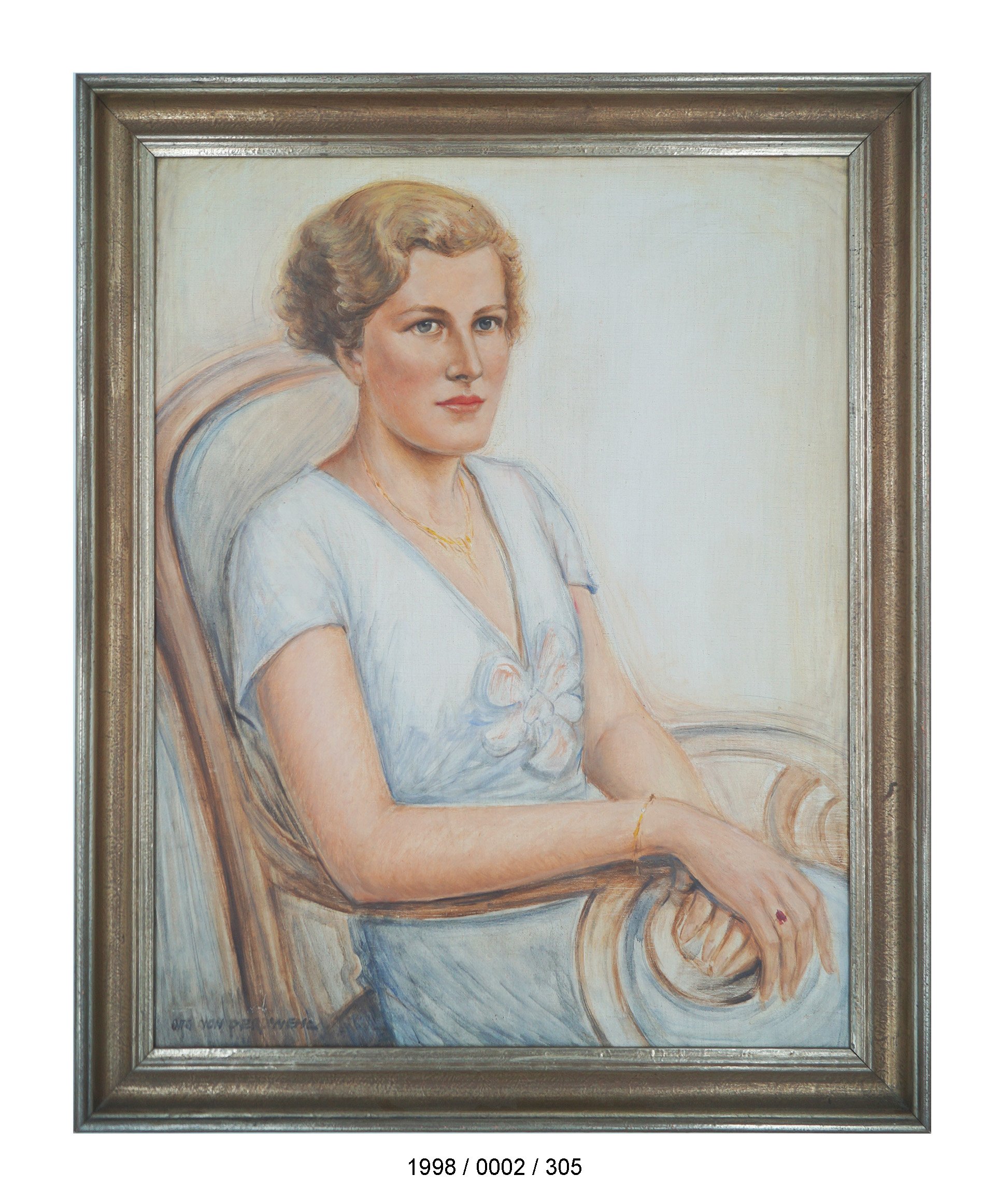 Portrait: "Ingeborg Nenninger (um 1935) (Stadtmuseum Bad Dürkheim im Kulturzentrum Haus Catoir CC BY-NC-SA)