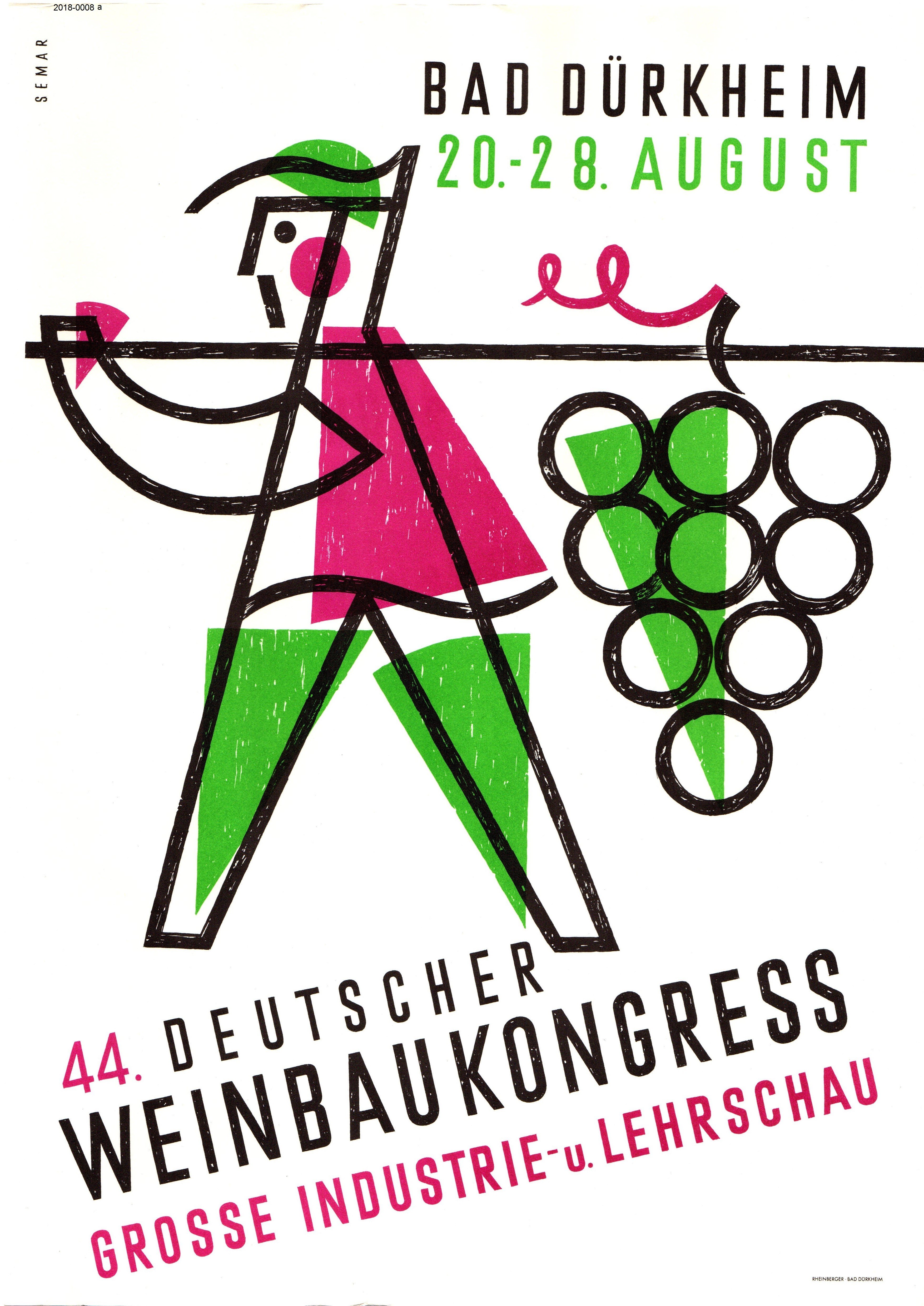 44. Deutscher Weinbaukongress in Bad Dürkheim (Stadtmuseum Bad Dürkheim im Kulturzentrum Haus Catoir CC BY-NC-SA)