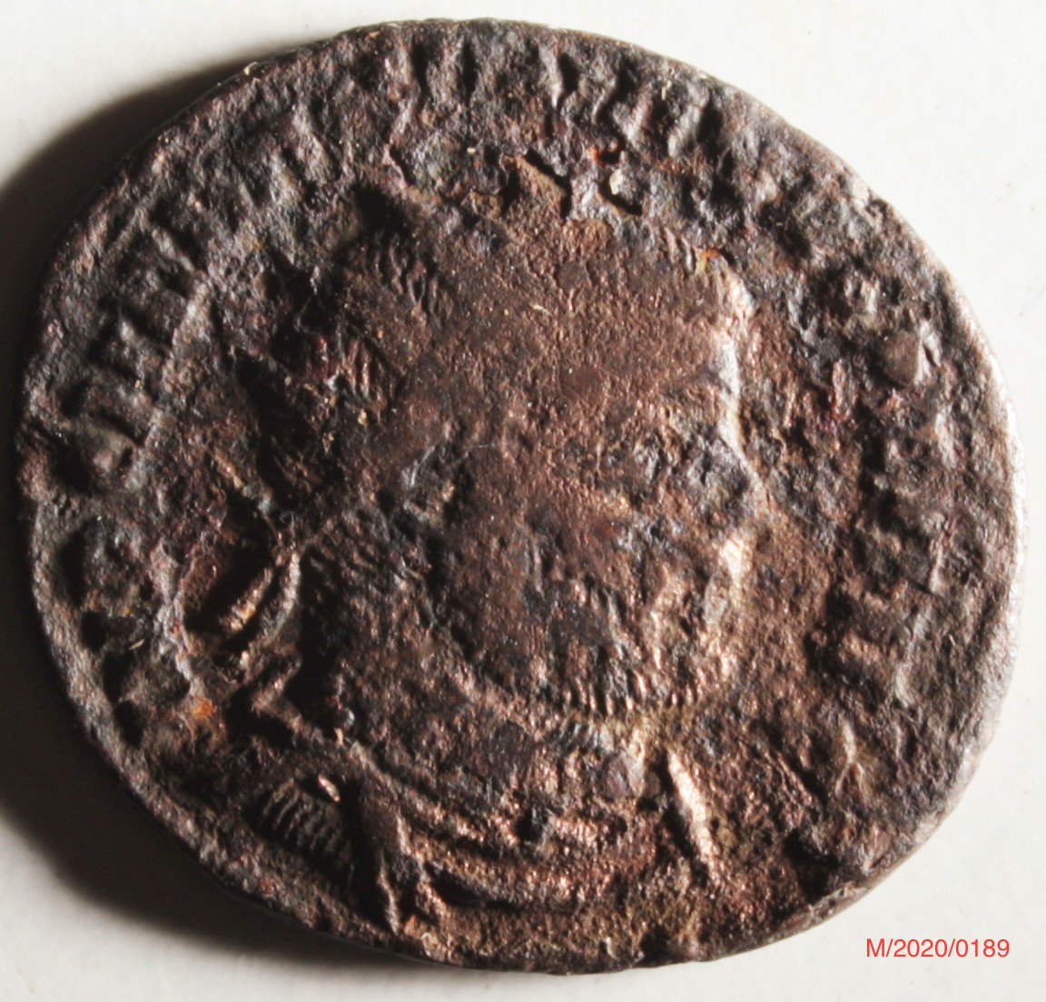 Römische Münze, Nominal Antoninian, Prägeherr Maximianus Herculius, Prägeort Antiochia , Original (Museumsgesellschaft Bad Dürkheim e.V. CC BY-NC-SA)