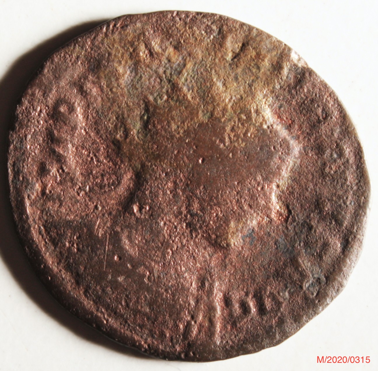 Römische Münze, Nominal Antoninian, Prägeherr Maximianus Herculius, Prägeort Lyon, Original (Museumsgesellschaft Bad Dürkheim e.V. CC BY-NC-SA)