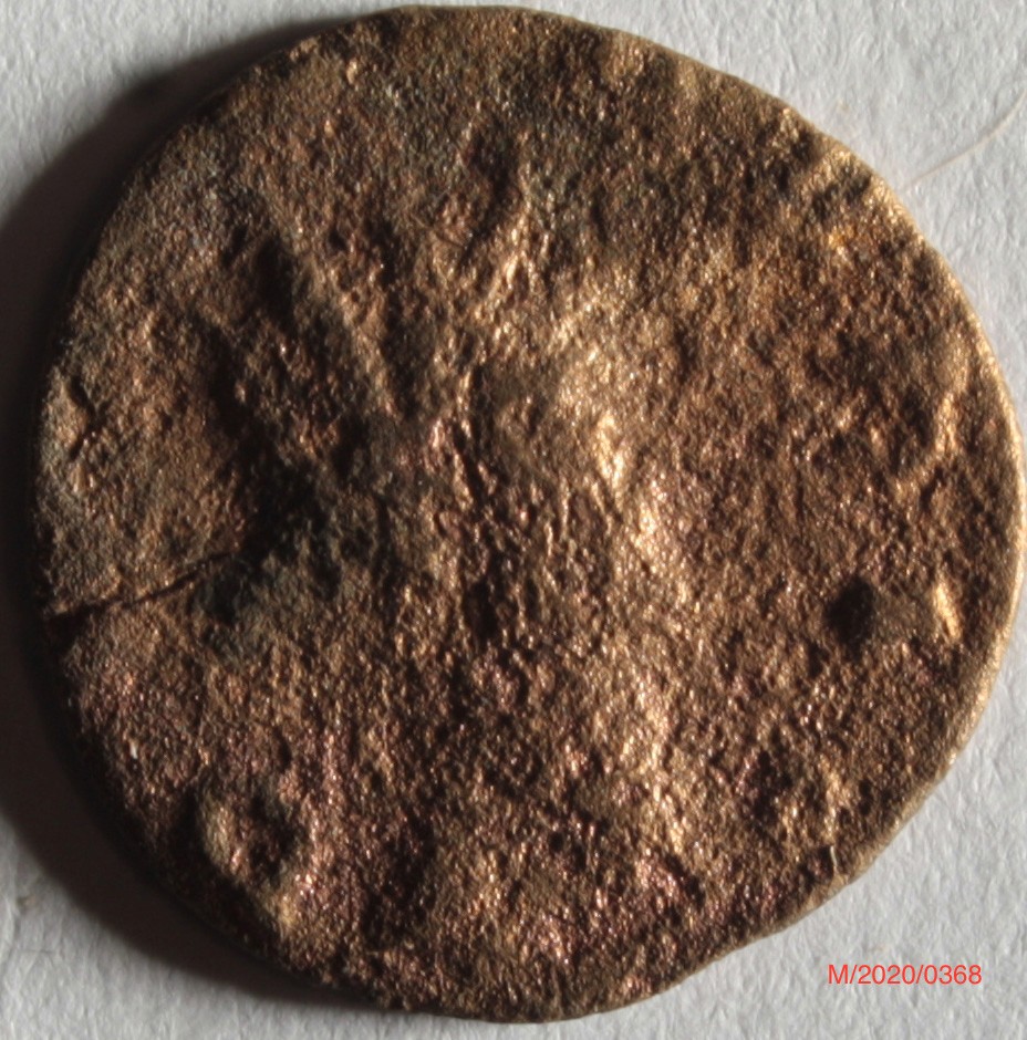 Römische Münze, Nominal Antoninian, Prägeherr unbekannt, Prägeort alle Münzstätten, Fälschung (Museumsgesellschaft Bad Dürkheim e.V. CC BY-NC-SA)