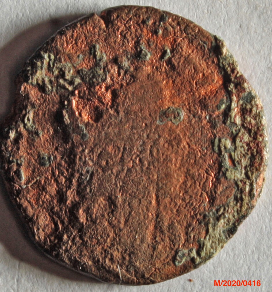 Römische Münze, Nominal Centenionalis, Prägeherr Valens, Prägeort Trier, Original (Museumsgesellschaft Bad Dürkheim e.V. CC BY-NC-SA)