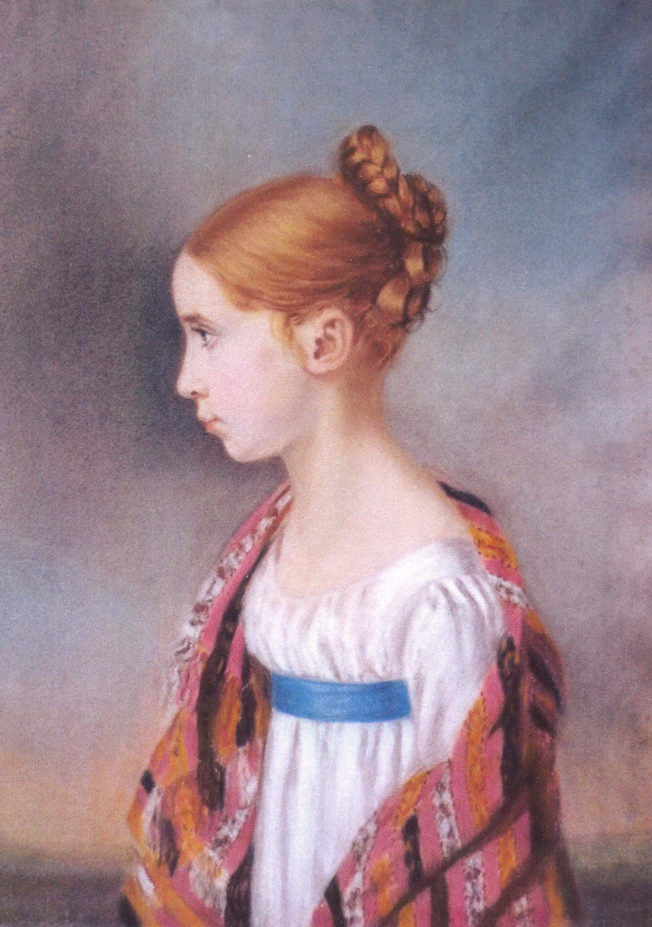 Gemälde "Henriette Cuny" (Stadtmuseum Bad Dürkheim im Kulturzentrum Haus Catoir CC BY-NC-SA)
