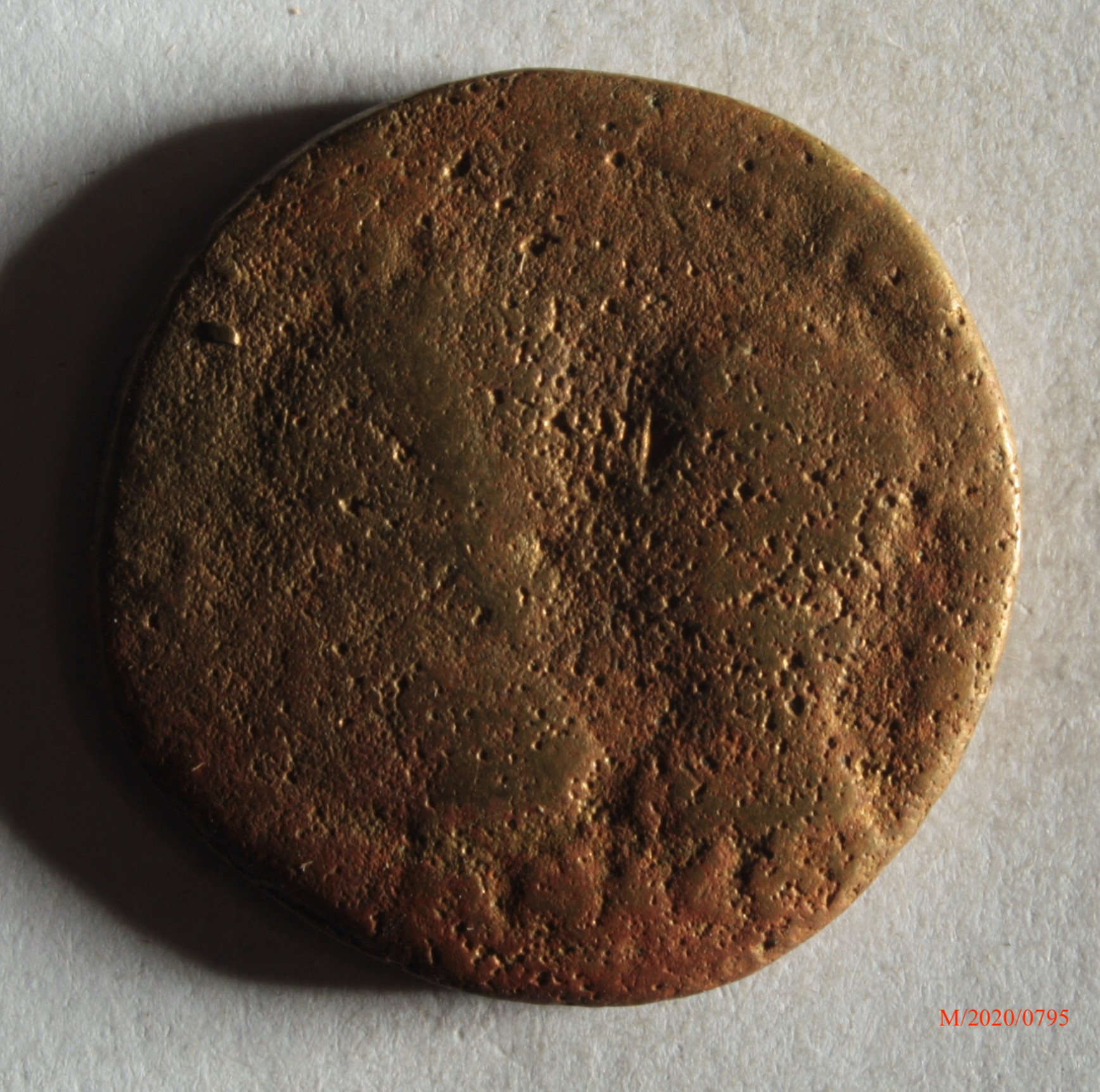 Römische Münze, Nominal Bronzemünze, Prägeherr Septimius Severus, Prägeort ?, Original (Museumsgesellschaft Bad Dürkheim e.V. CC BY-NC-SA)