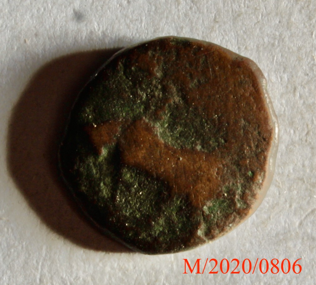 Römische Münze, Nominal Bronzemünze, Prägeherr Phleius/Phlius, Prägeort Phleius, Original (Museumsgesellschaft Bad Dürkheim e.V. CC BY-NC-SA)