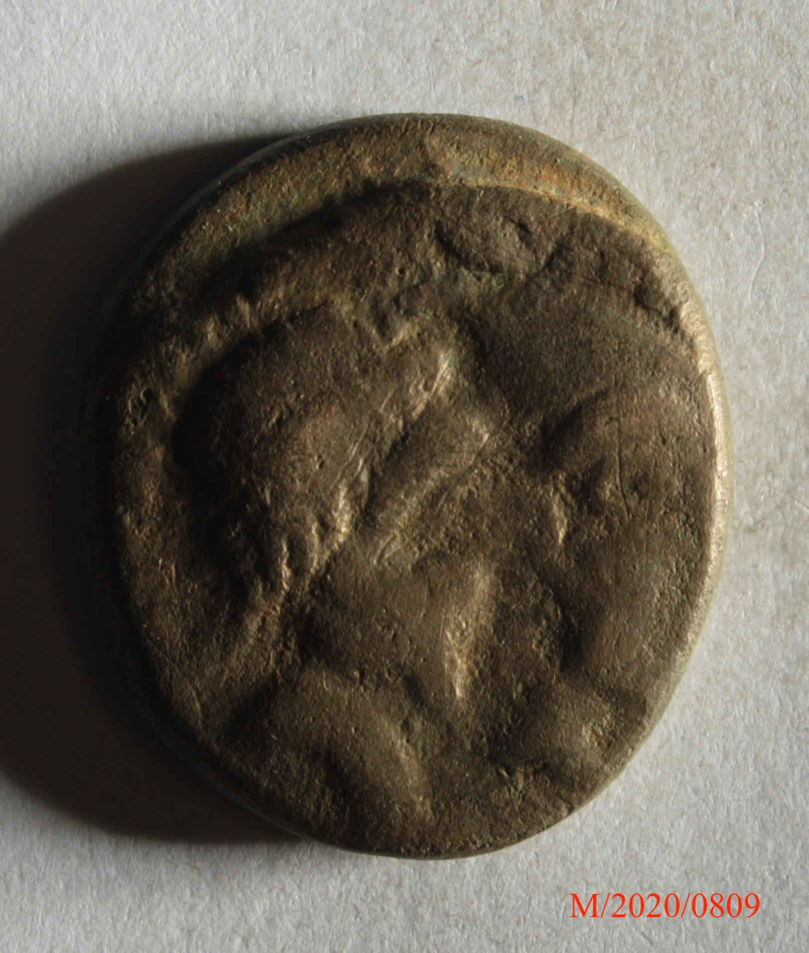 Römische Münze, Nominal Hexadrachme, Prägeherr unbekannt, Prägeort nicht bestimmbar, Fälschung (Museumsgesellschaft Bad Dürkheim e.V. CC BY-NC-SA)