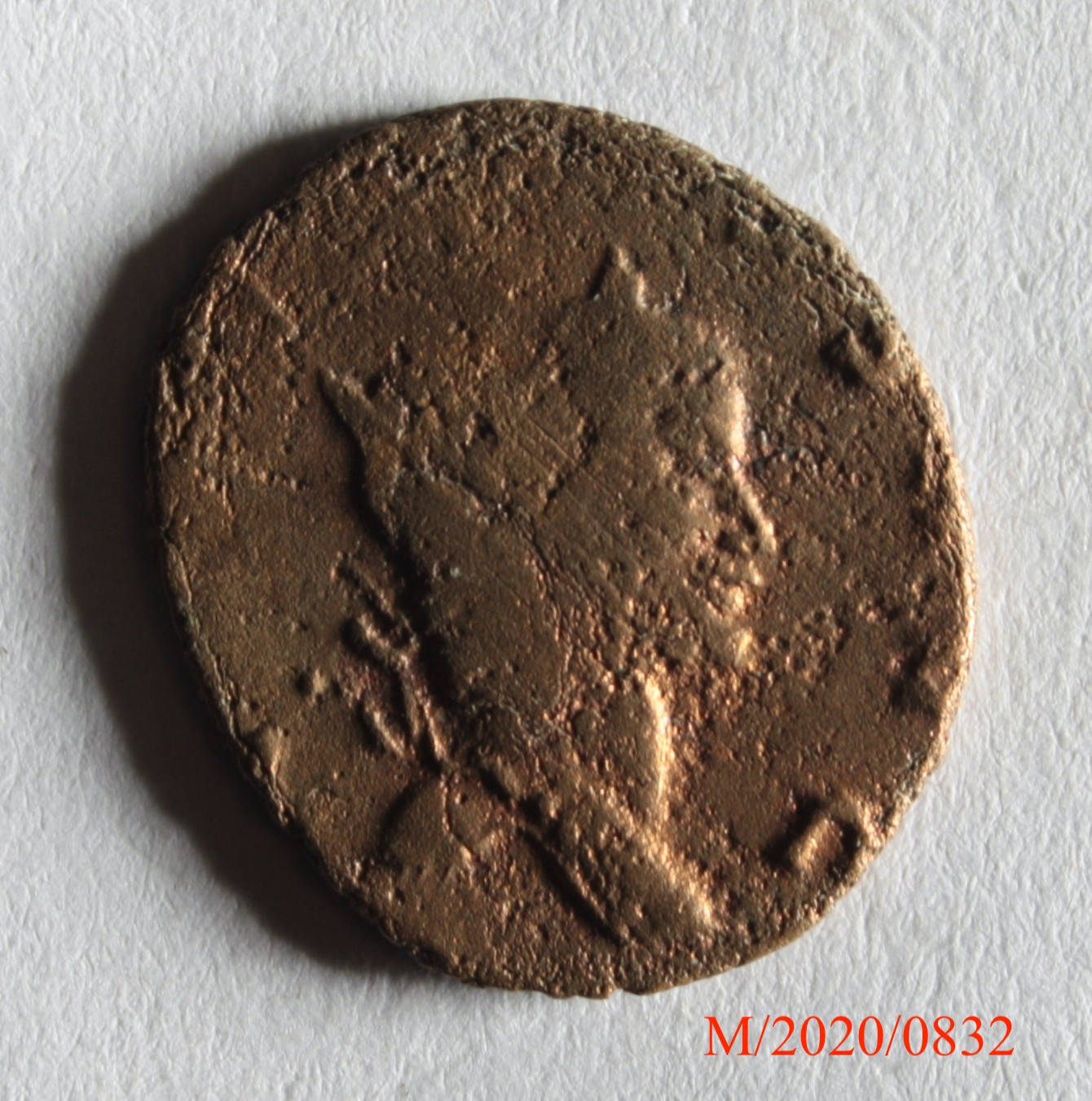 Römische Münze, Nominal Antoninian, Prägeherr Gallienus, Prägeort Siscia, Original (Museumsgesellschaft Bad Dürkheim e.V. CC BY-NC-SA)