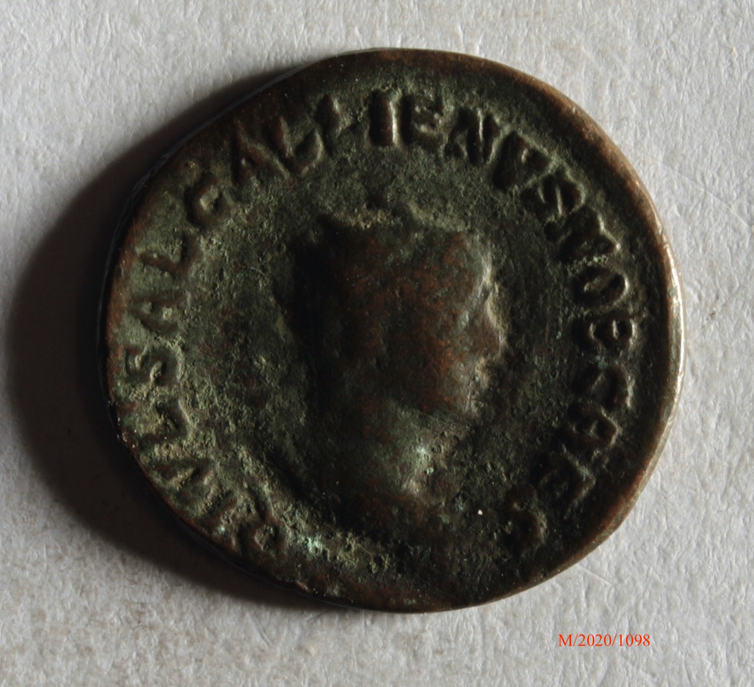 Römische Münze, Nominal Antoninian, Prägeherr unbekannt, Prägeort nicht bestimmbar, Fälschung (Museumsgesellschaft Bad Dürkheim e.V. CC BY-NC-SA)