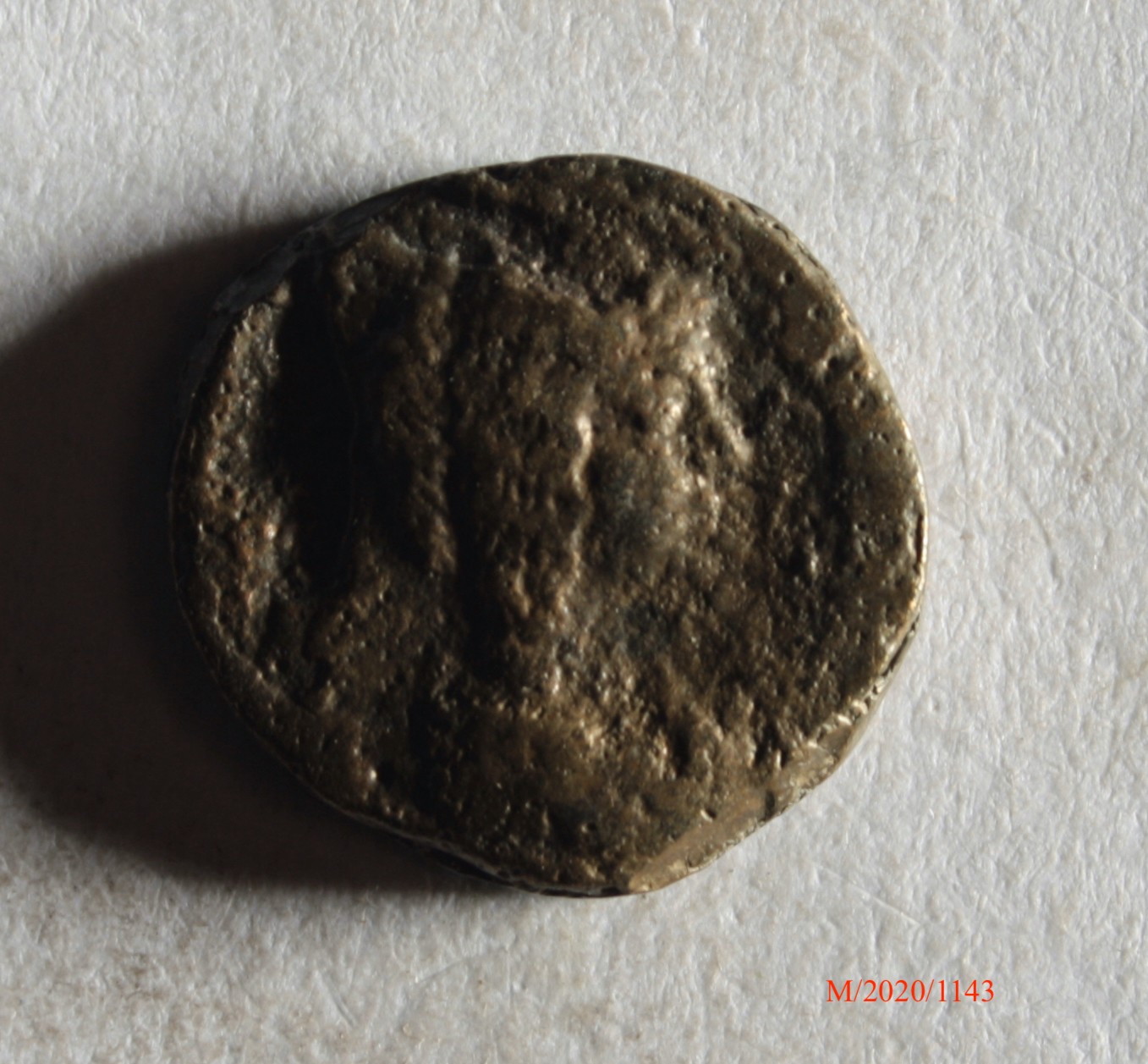 Römische Münze, Nominal Aureus, Prägeherr unbekannt f. "Julia Domna", Prägeort nicht bestimmbar, Fälschung (Museumsgesellschaft Bad Dürkheim e.V. CC BY-NC-SA)