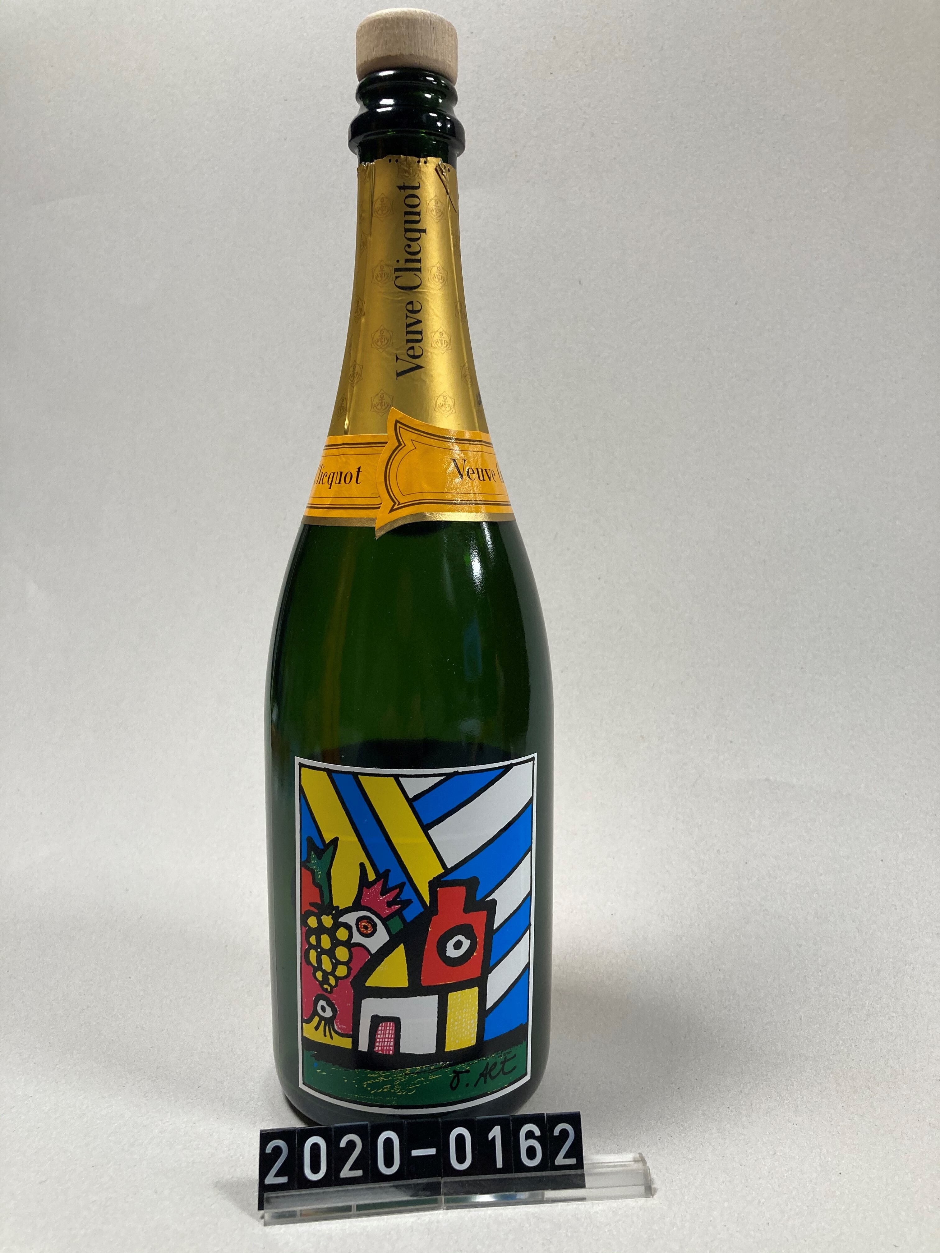 Champagnerflasche O. Alt im Karton (Stadtmuseum Bad Dürkheim CC BY-NC-SA)