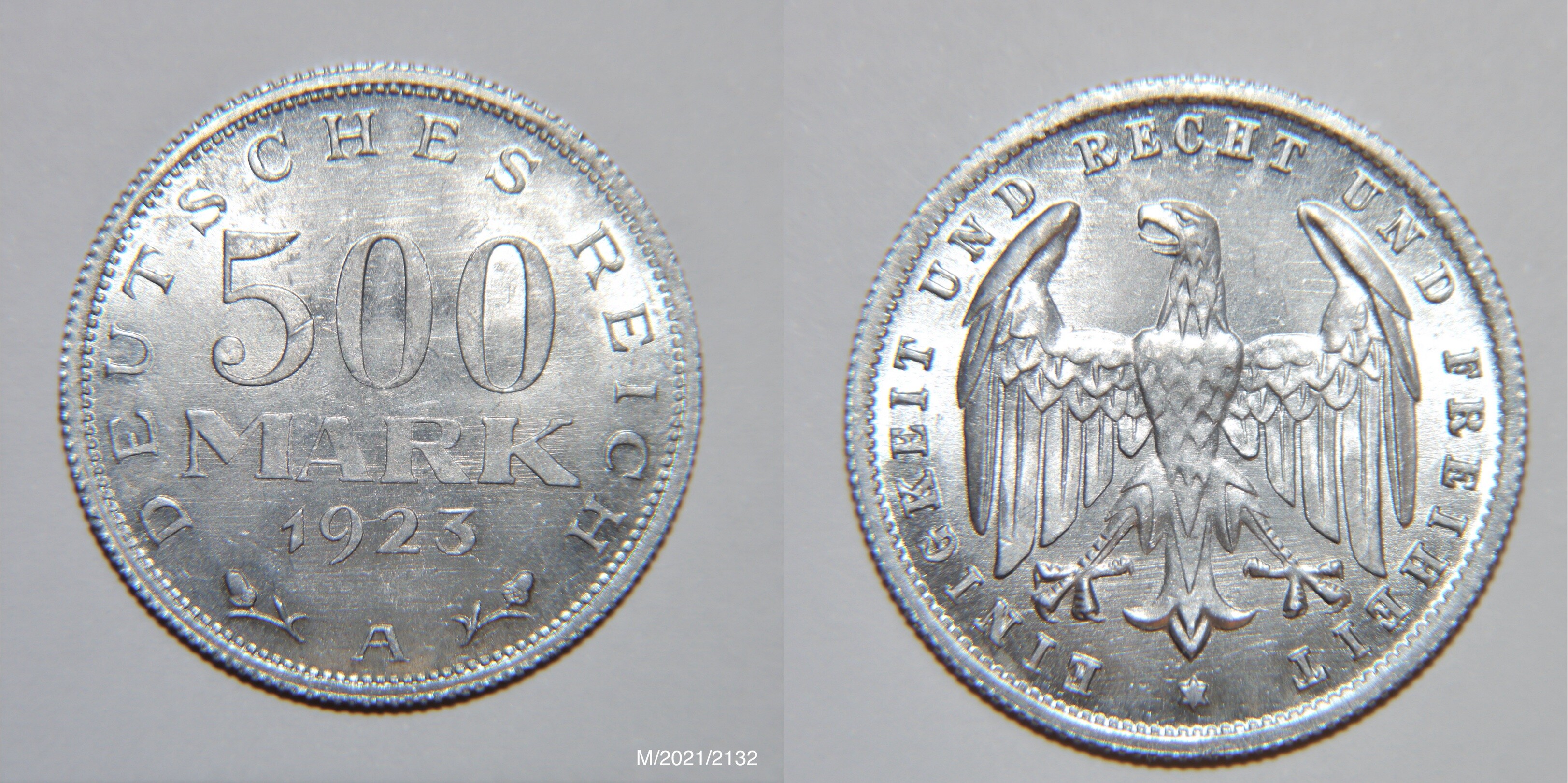 Notgeld 1923 500 Mark Reichsbank (Museumsgesellschaft Bad Dürkheim e.V. CC BY-NC-SA)