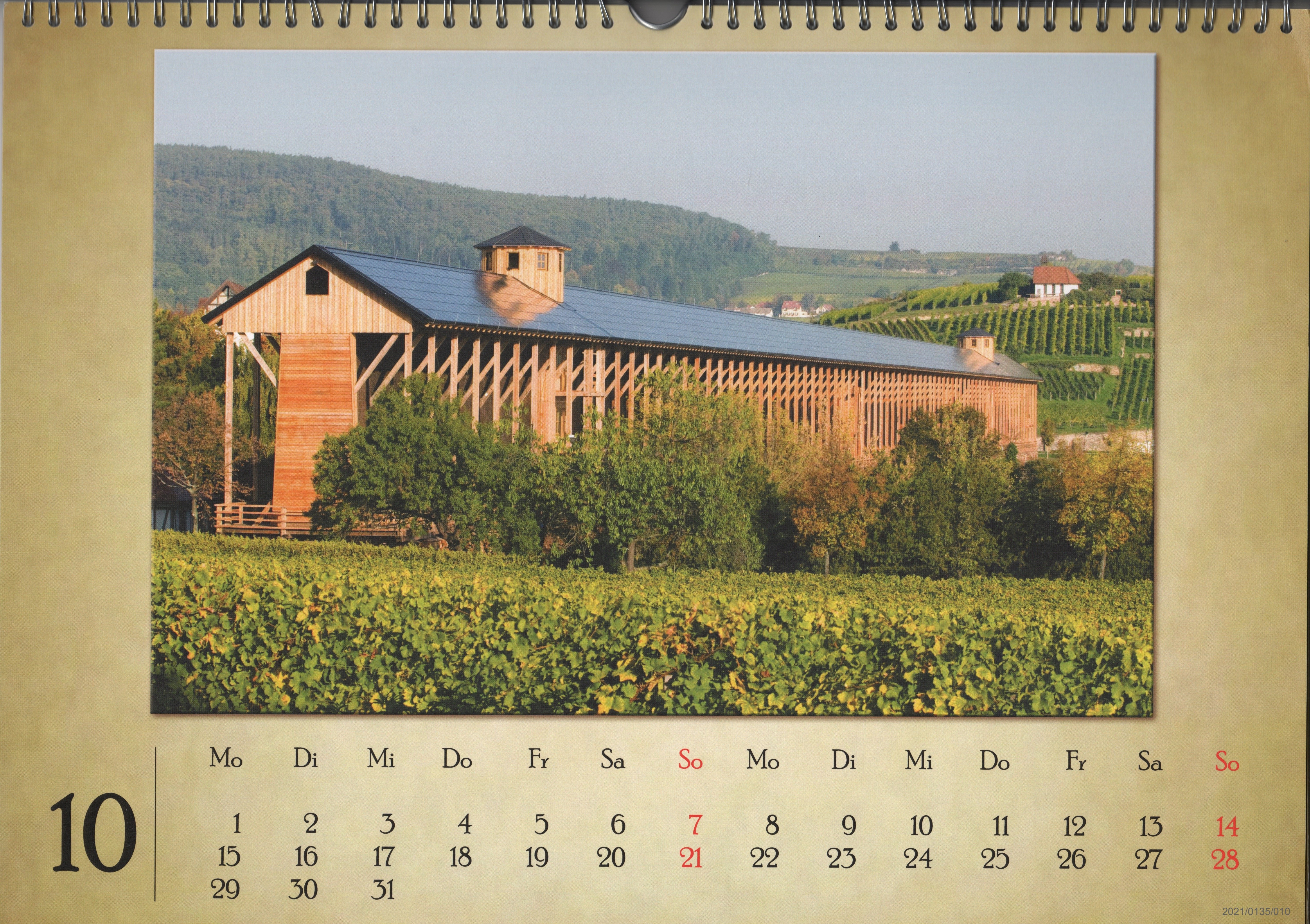 Unser Gradierbau Kalender 2012: Monat Oktober (Museumsgesellschaft Bad Dürkheim e. V. CC BY-NC-SA)