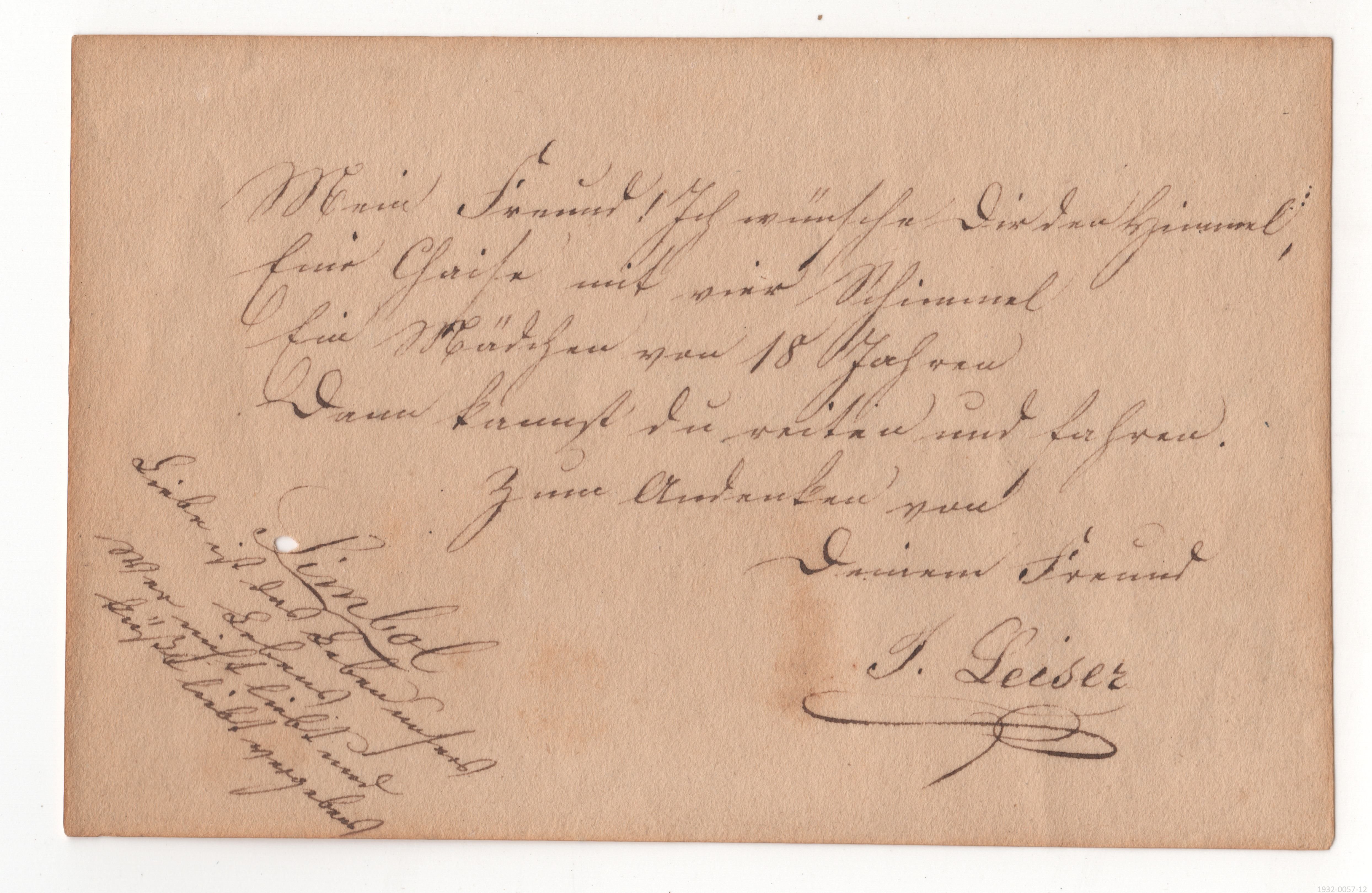 Stammbuch, um 1830, Blatt 12 (Museumsgesellschaft Bad Dürkheim e. V. CC BY-NC-SA)