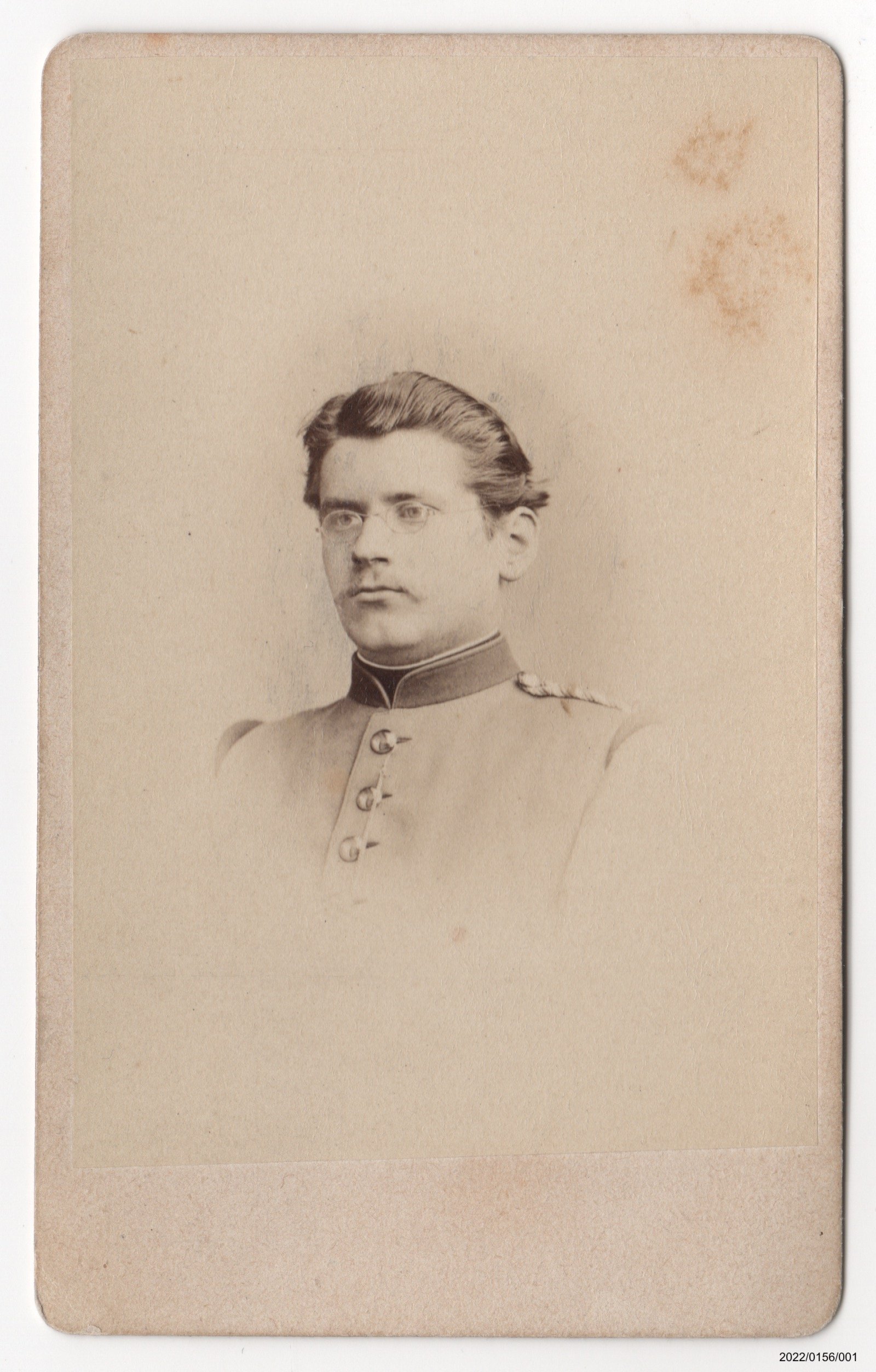 Fotografie Hugo Bischoff um 1880: Vorderseite der Fotografie (Museumsgesellschaft Bad Dürkheim e. V. CC BY-NC-SA)