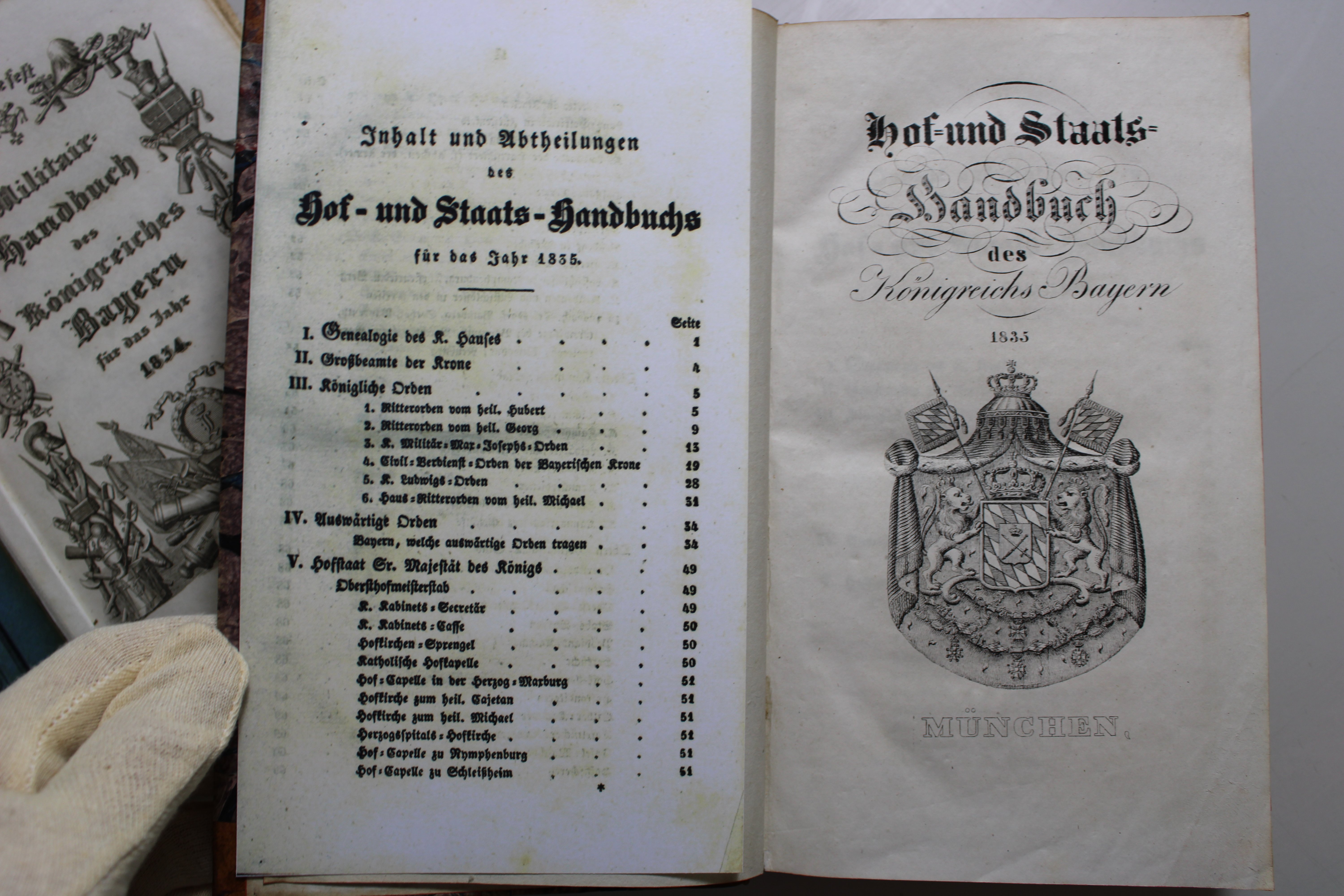 Hof- und Staats- Handbuch des Königreichs Bayern (Stadt- und Festungsmuseum Germersheim CC BY-NC-SA)
