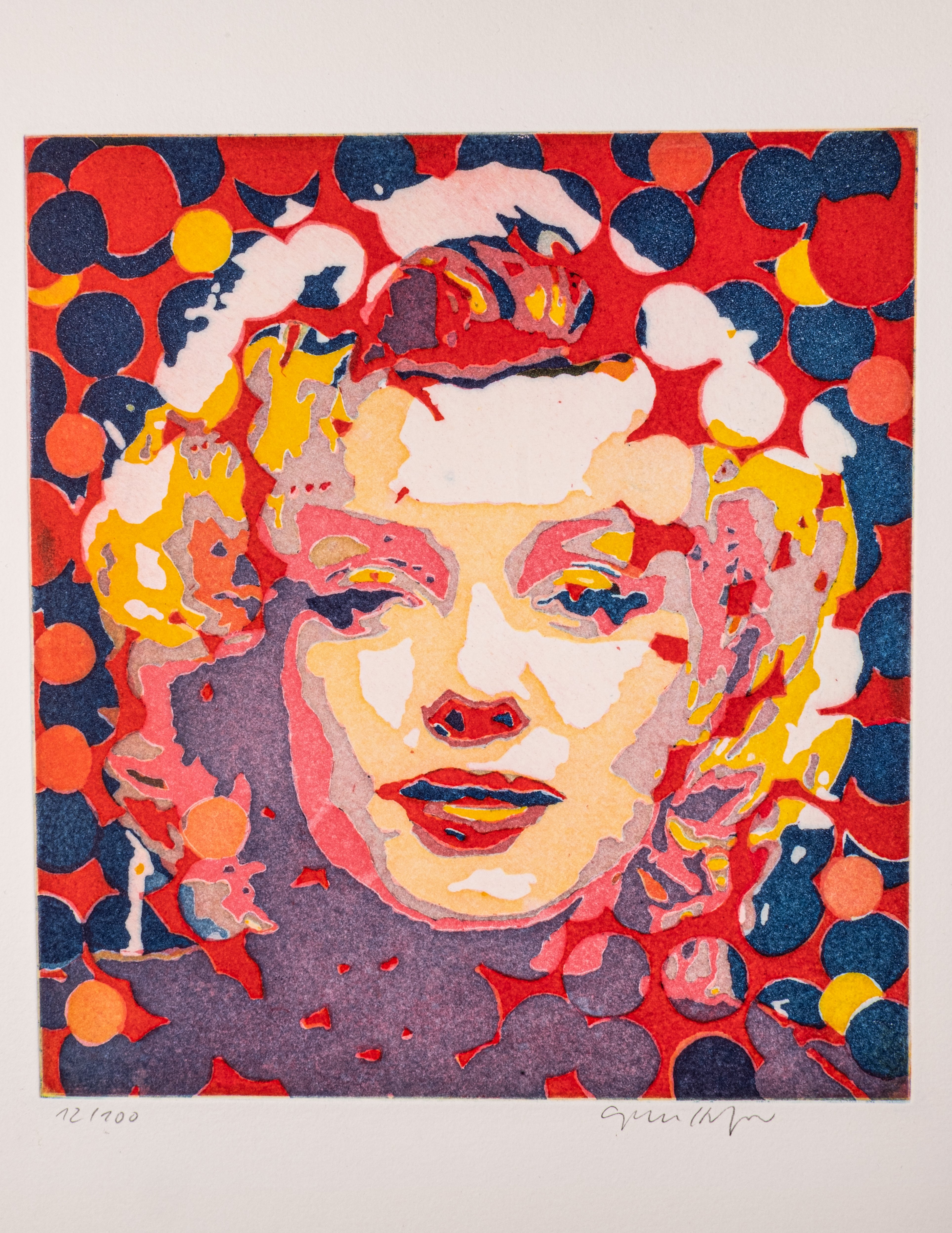Druckgraphik: Marilyn Monroe (Historisches Museum der Pfalz - Speyer CC BY)