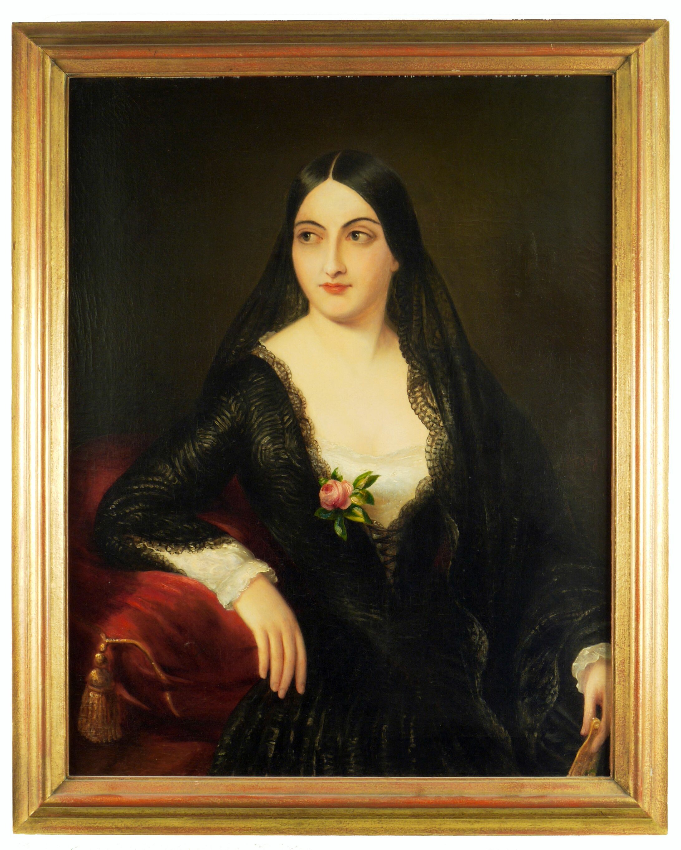 Porträt einer Dame (Lola Montez) (Historisches Museum der Pfalz, Speyer CC BY)