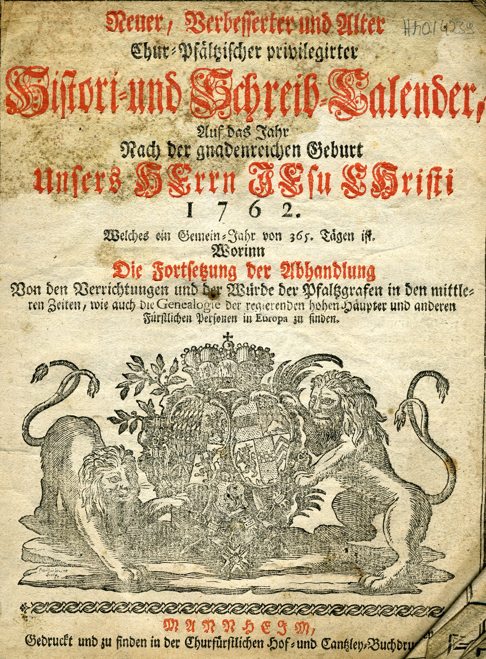 Titelblatt (Historisches Museum der Pfalz, Speyer CC BY)