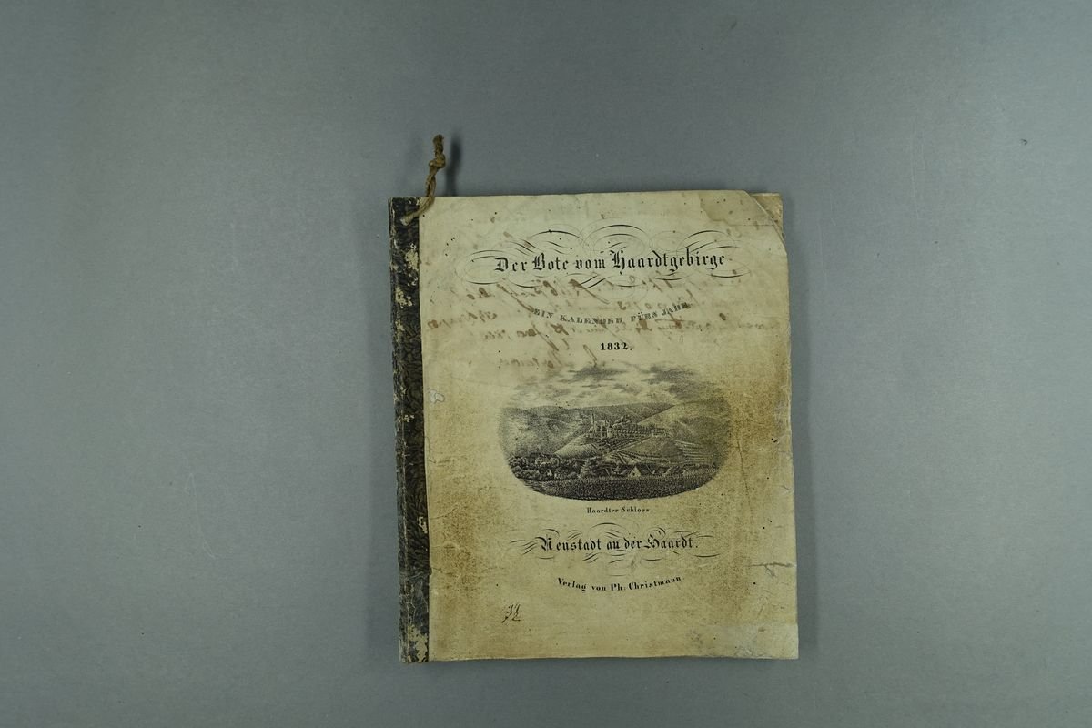 Der Bote vom Haardtgebirge, ein neuer Kalender für das Jahr 1832 (Historisches Museum der Pfalz, Speyer CC BY)