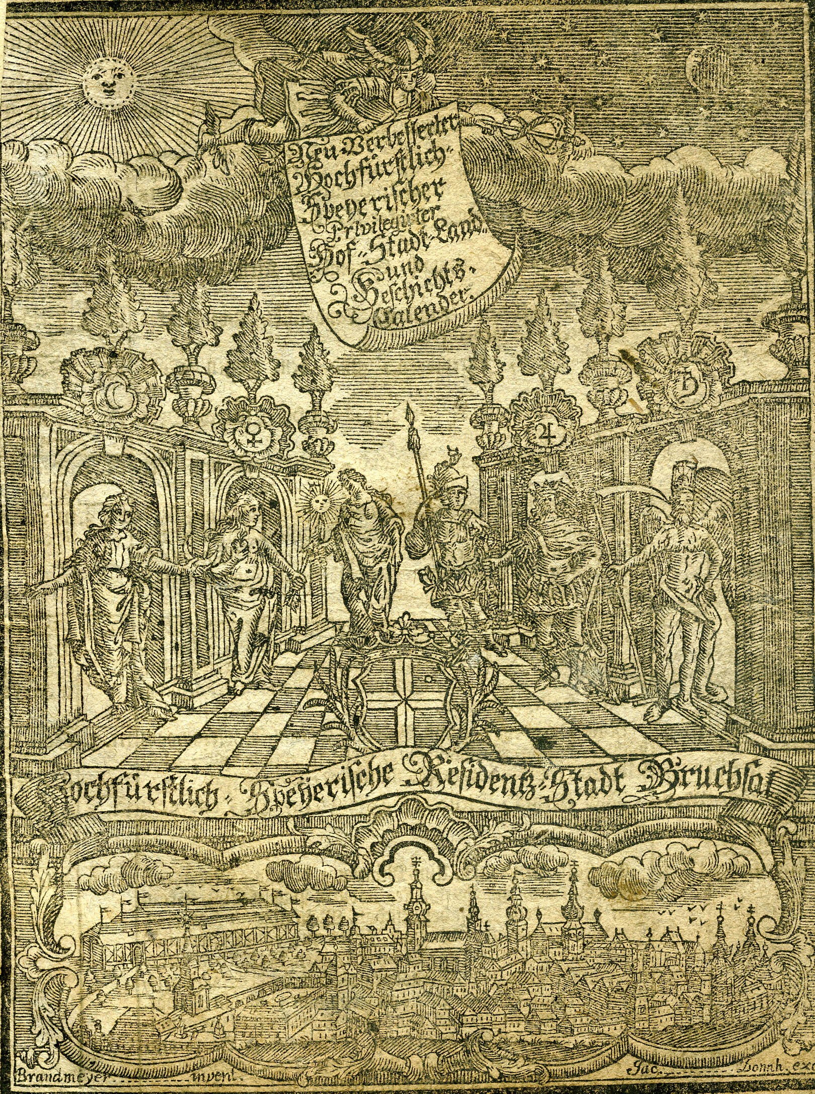 Hochfürstlicher Speyerischer- Landkalender für das Jahr 1789 (Historisches Museum der Pfalz, Speyer CC BY)