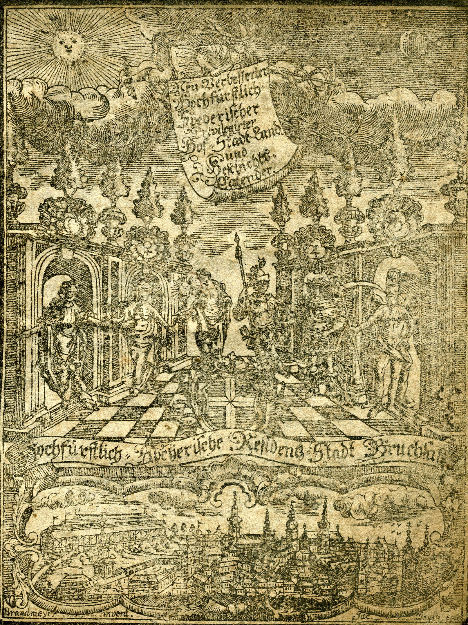 Hochfürstlicher Speyerischer Hof-, Stadt-, Land- und Geschichtskalender      für das Jahr 1787 (Historisches Museum der Pfalz, Speyer CC BY)