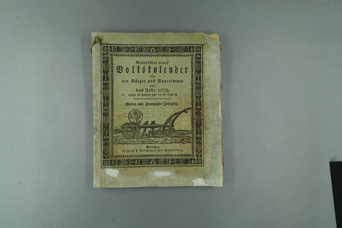 Bayerischer Volkskalender für das Jahr 1829 (Historisches Museum der Pfalz, Speyer CC BY)