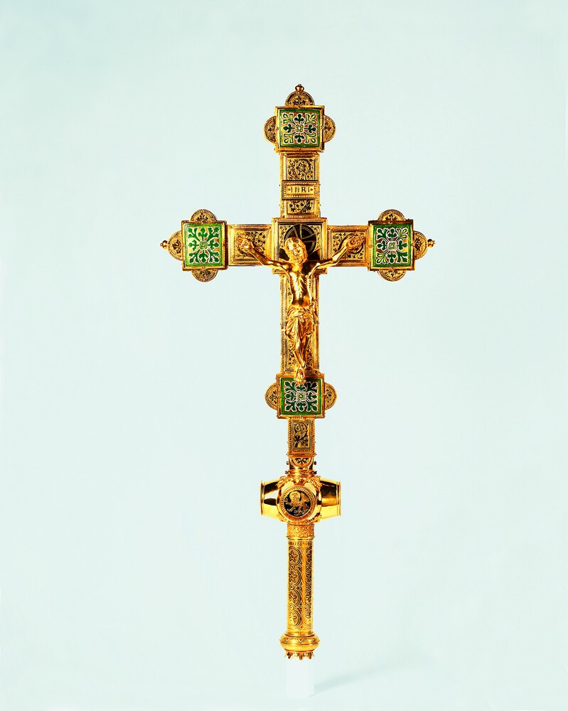 Kapitelkreuz (Dom- und Diözesanmuseum im Historischen Museum der Pfalz, Speyer CC BY-NC-ND)