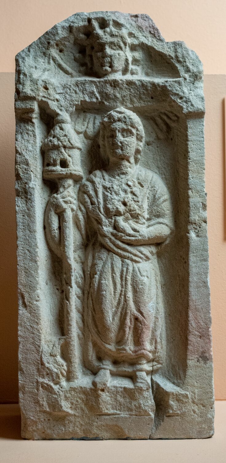 Relief der keltischen Göttin Nantosvelta (Dom- und Diözesanmuseum im Historischen Museum der Pfalz, Speyer CC BY-NC-ND)