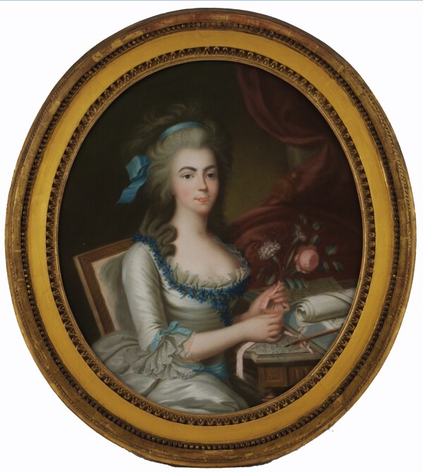 Auguste Wilhelmine Marie von Hessen-Darmstadt (1765 Darmstadt - 1796 Rohrbach) (Historisches Museum der Pfalz, Speyer CC BY)