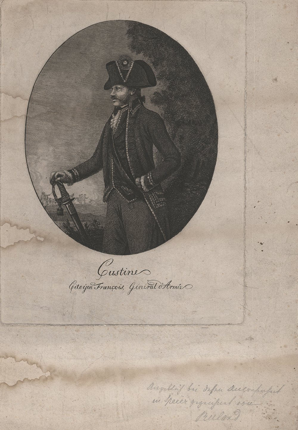 Porträt des Generals Adam-Philippe de Custine (Historisches Museum der Pfalz, Speyer CC BY)