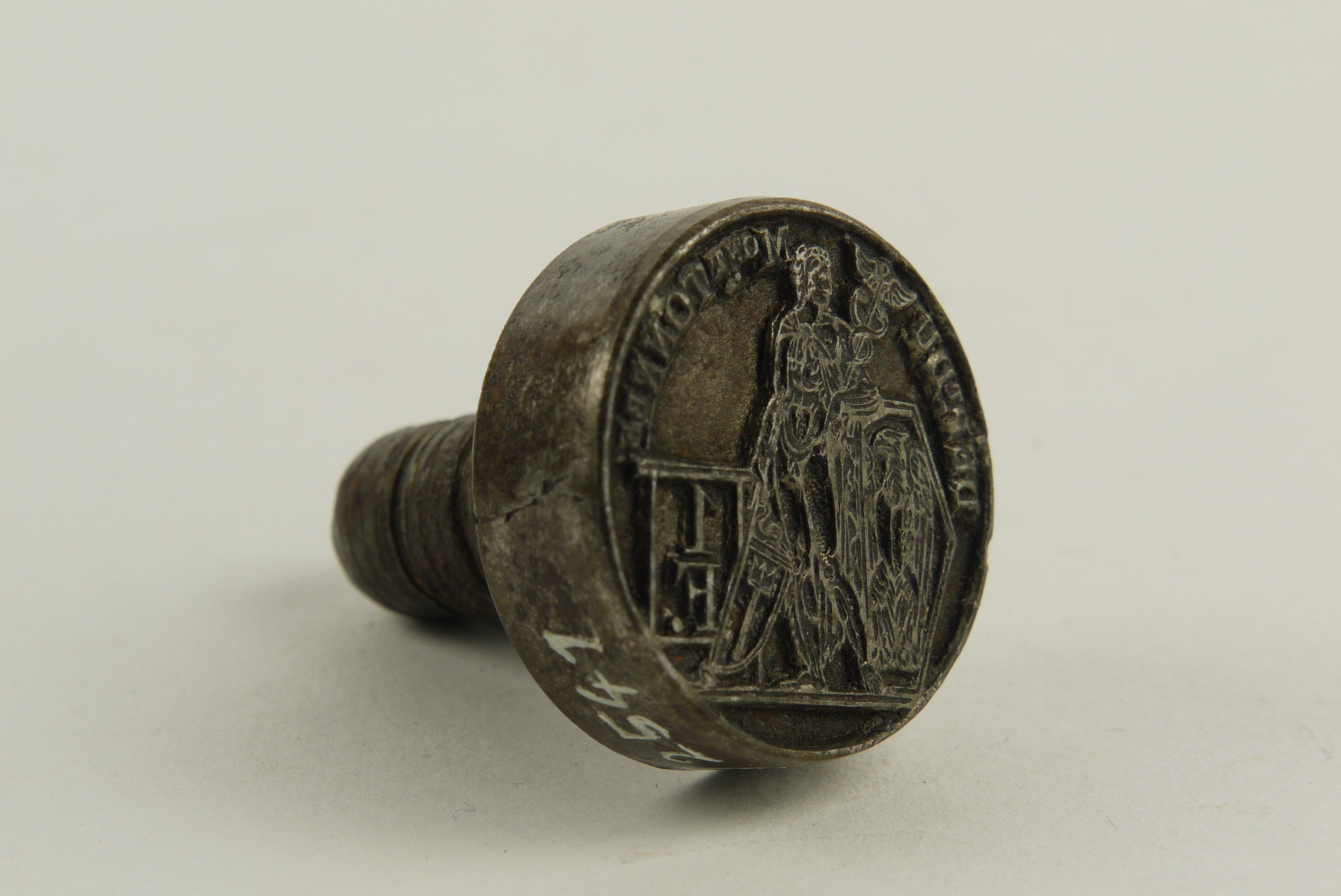 Gebührenstempel des Départements du Mont-Tonnerre (1 Franc) (Historisches Museum der Pfalz, Speyer CC BY)