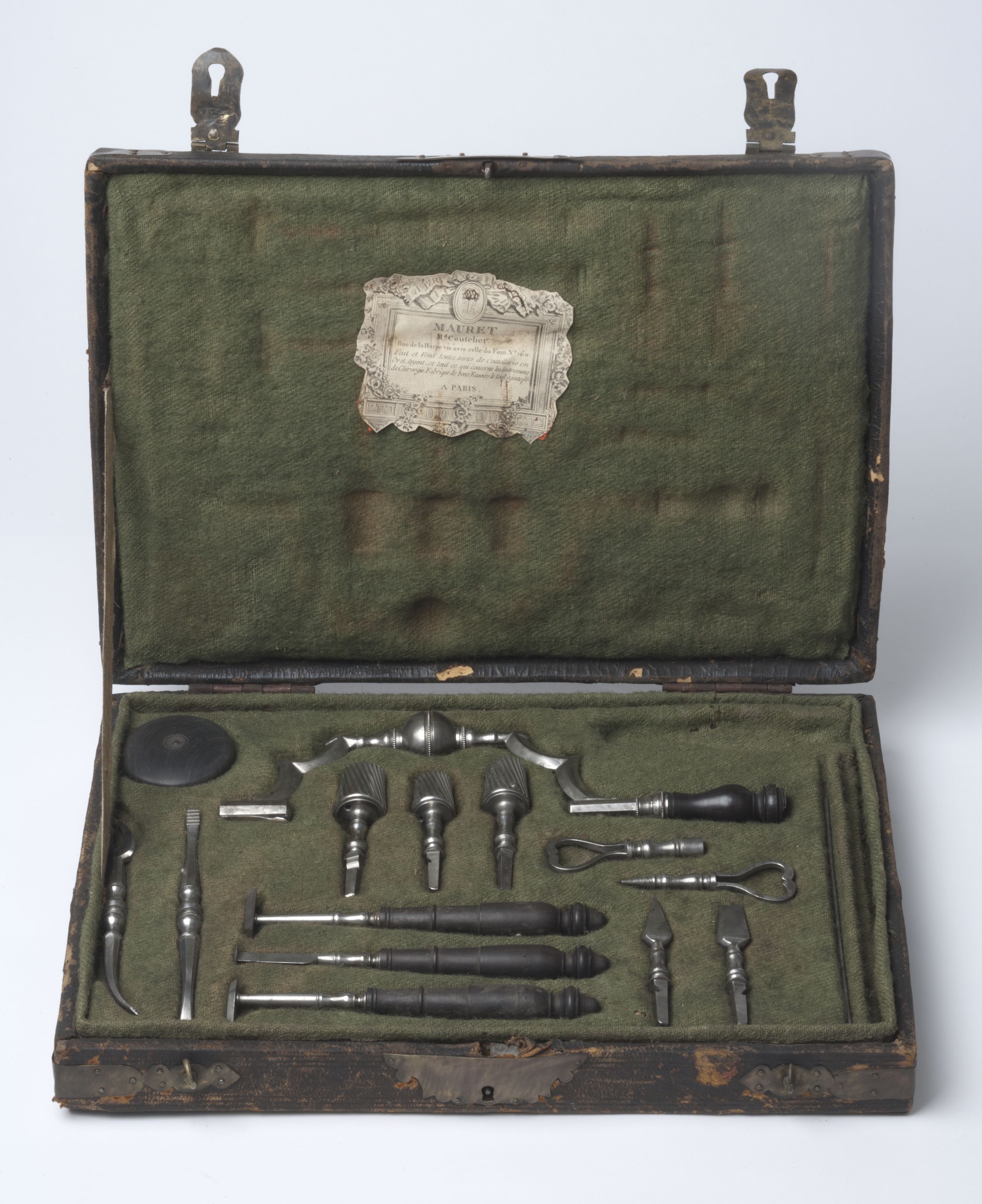 Neurochirurgisches Besteck aus napoleonischer Zeit (Historisches Museum der Pfalz, Speyer CC BY-NC-ND)
