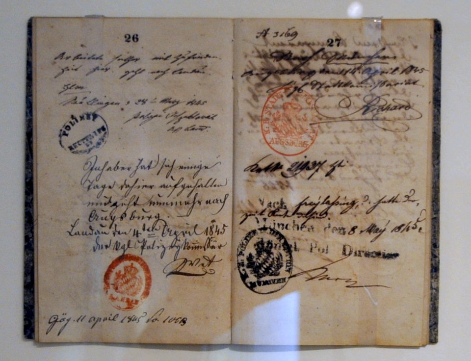 Wanderbuch von Schneider aus Landau (Historisches Museum der Pfalz, Speyer CC BY)