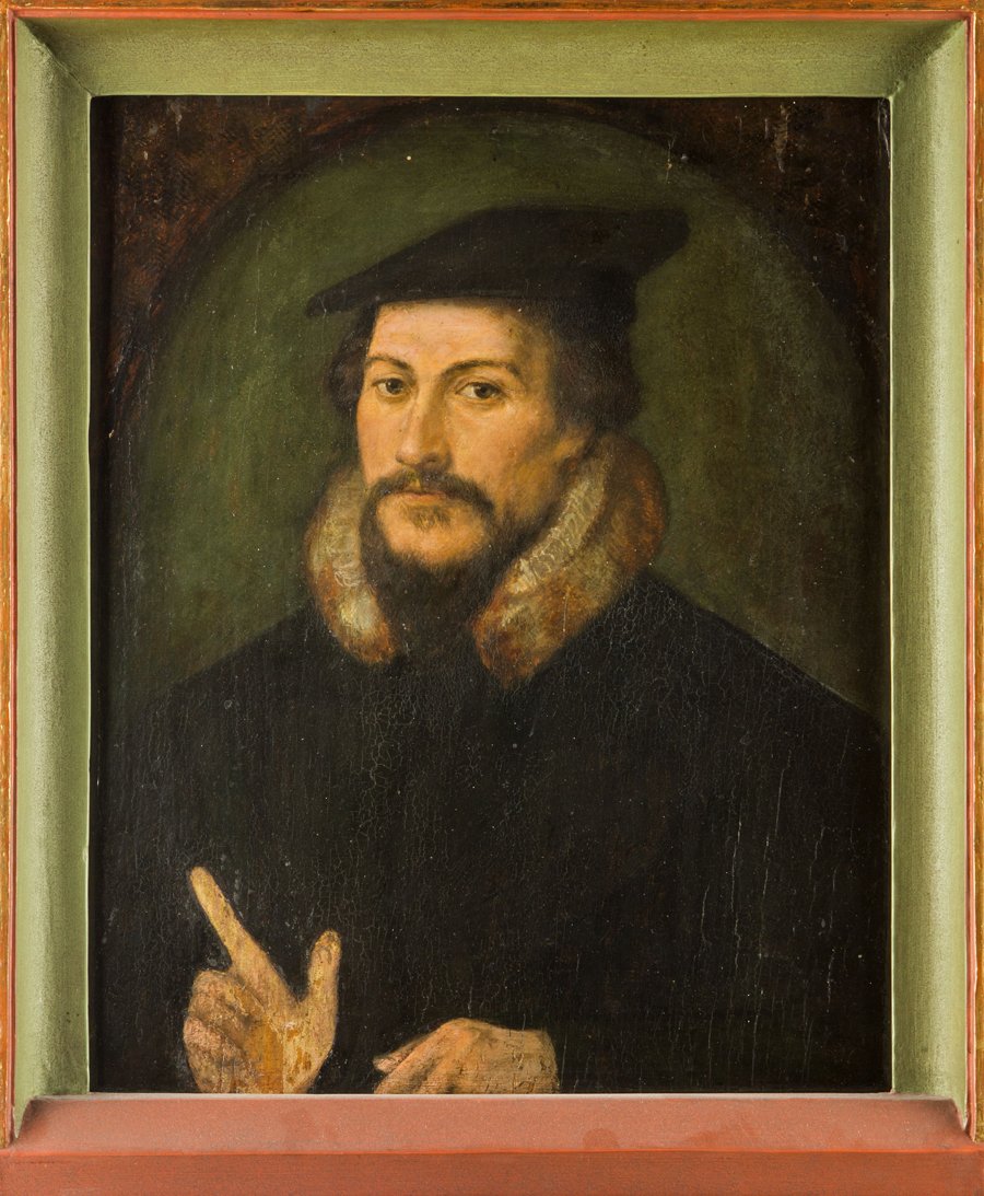 Porträt des Johannes Calvin (Historisches Museum der Pfalz, Speyer CC BY-NC-ND)