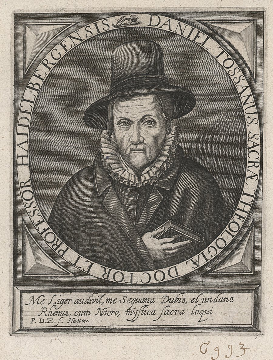 Porträt Daniel Tossanus der Ältere (Historisches Museum der Pfalz, Speyer CC BY)