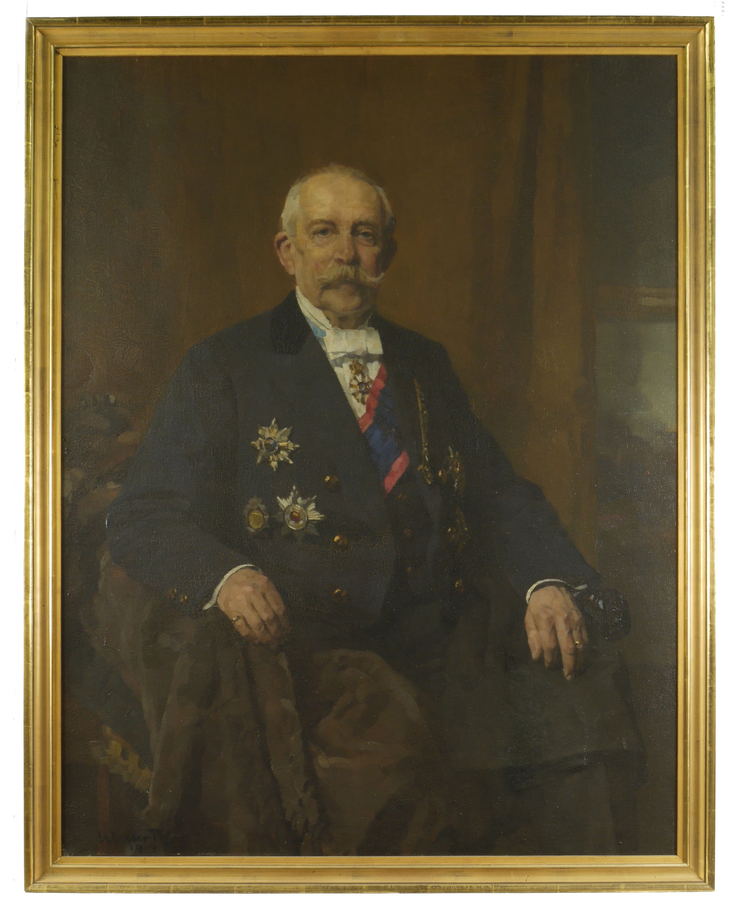 Adolf Ritter von Neuffer (* 30. September 1845 in Regensburg; † 24. April 1924 in Karlsruhe), Regierungspräsident der Pfalz (Historisches Museum der Pfalz, Speyer CC BY)