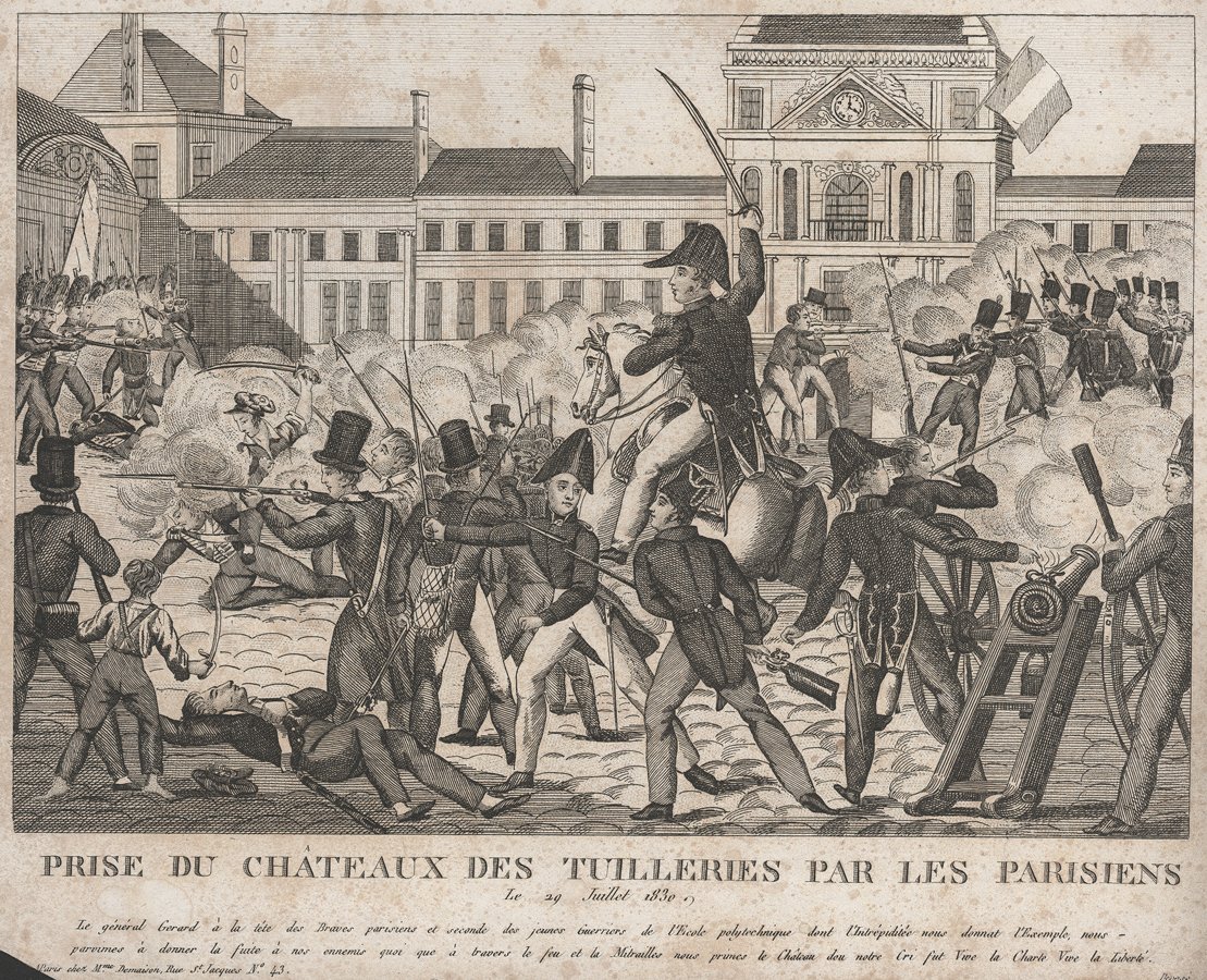 Einnahme des Tuilerien-Palastes durch die Pariser (Historisches Museum der Pfalz, Speyer CC BY)