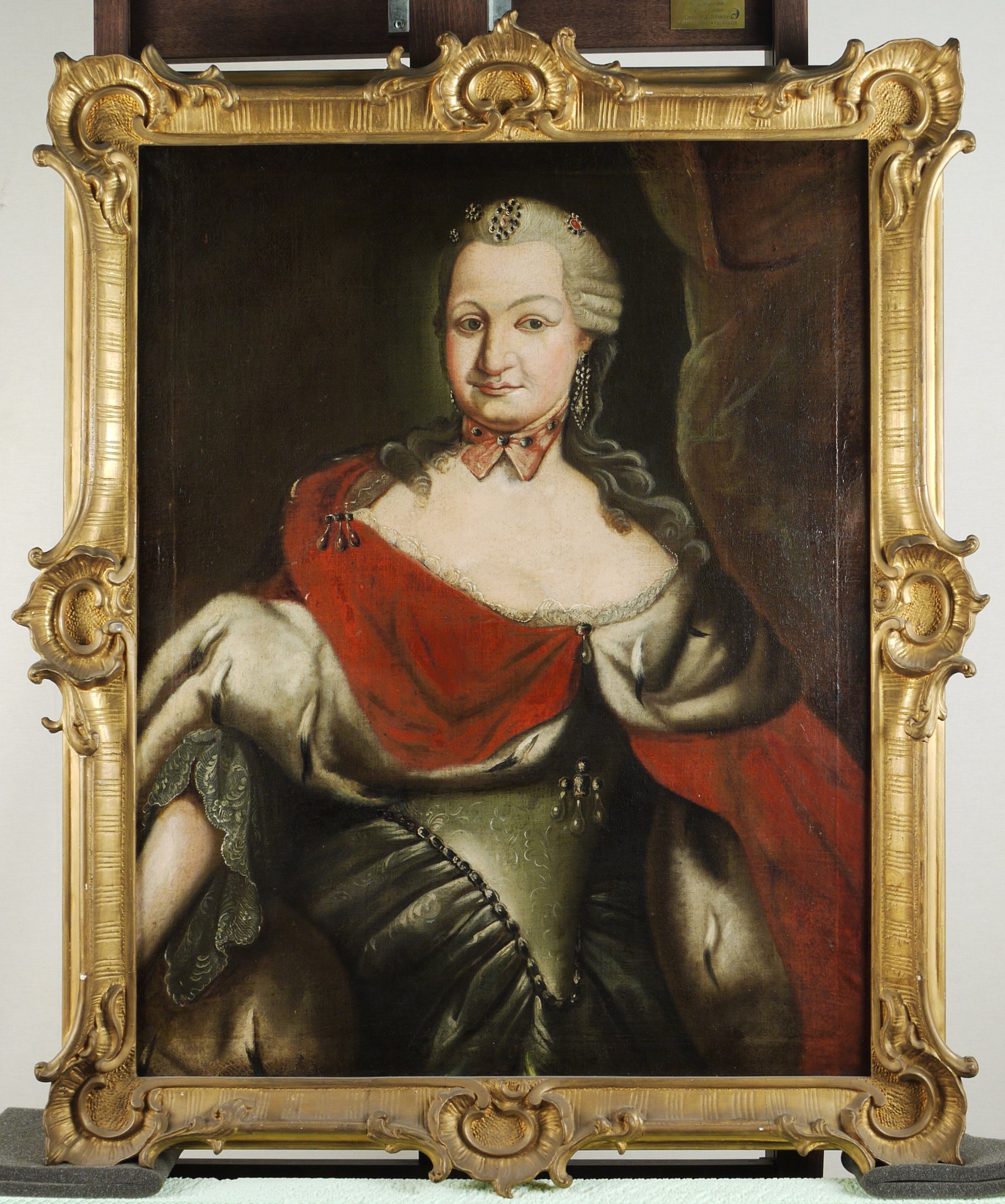 Maria Franziska Dorothea Christina von Pfalz-Sulzbach (1724 Schwetzingen - 1794 in Sulzbach) (Historisches Museum der Pfalz, Speyer CC BY)