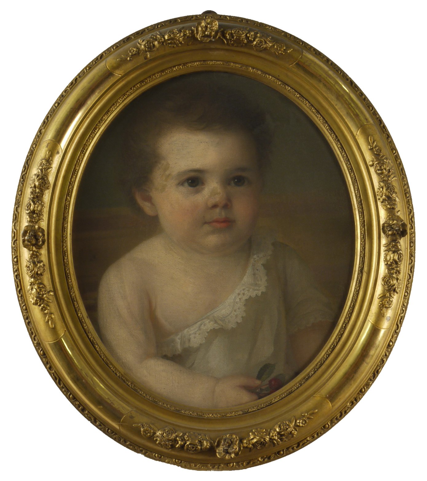 Porträt eines Kindes mit Kirschen (Historisches Museum der Pfalz, Speyer CC BY)