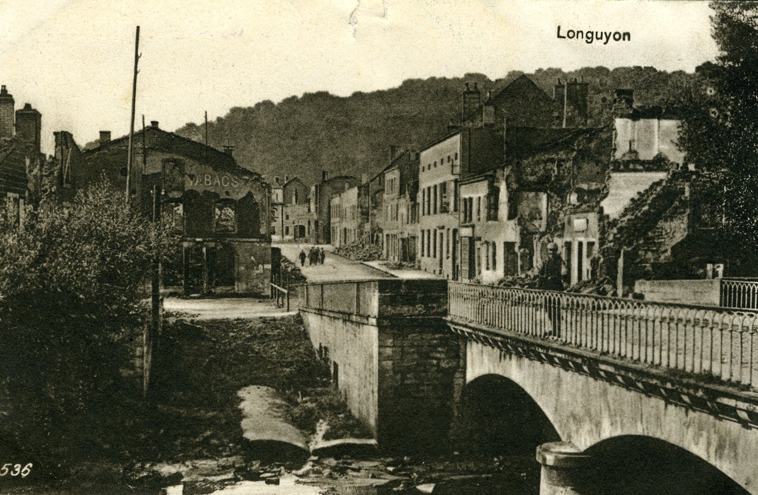 Feldpostkarte "Longuyon" (Historisches Museum der Pfalz, Speyer CC BY)