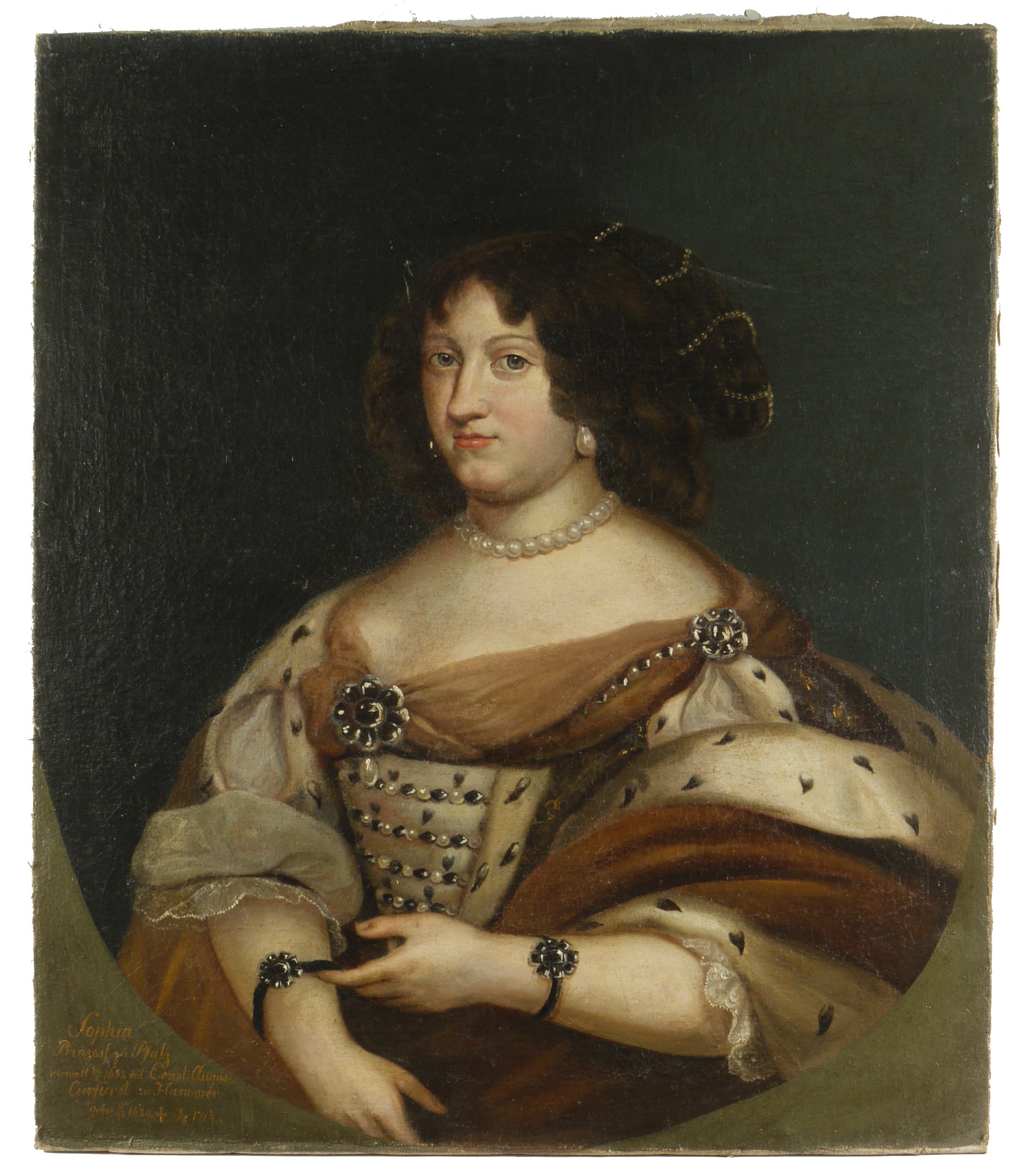 Sophie Prinzessin von der Pfalz (1630-1714), Gemahlin von Ernst August von Hannover (Historisches Museum der Pfalz, Speyer CC BY)