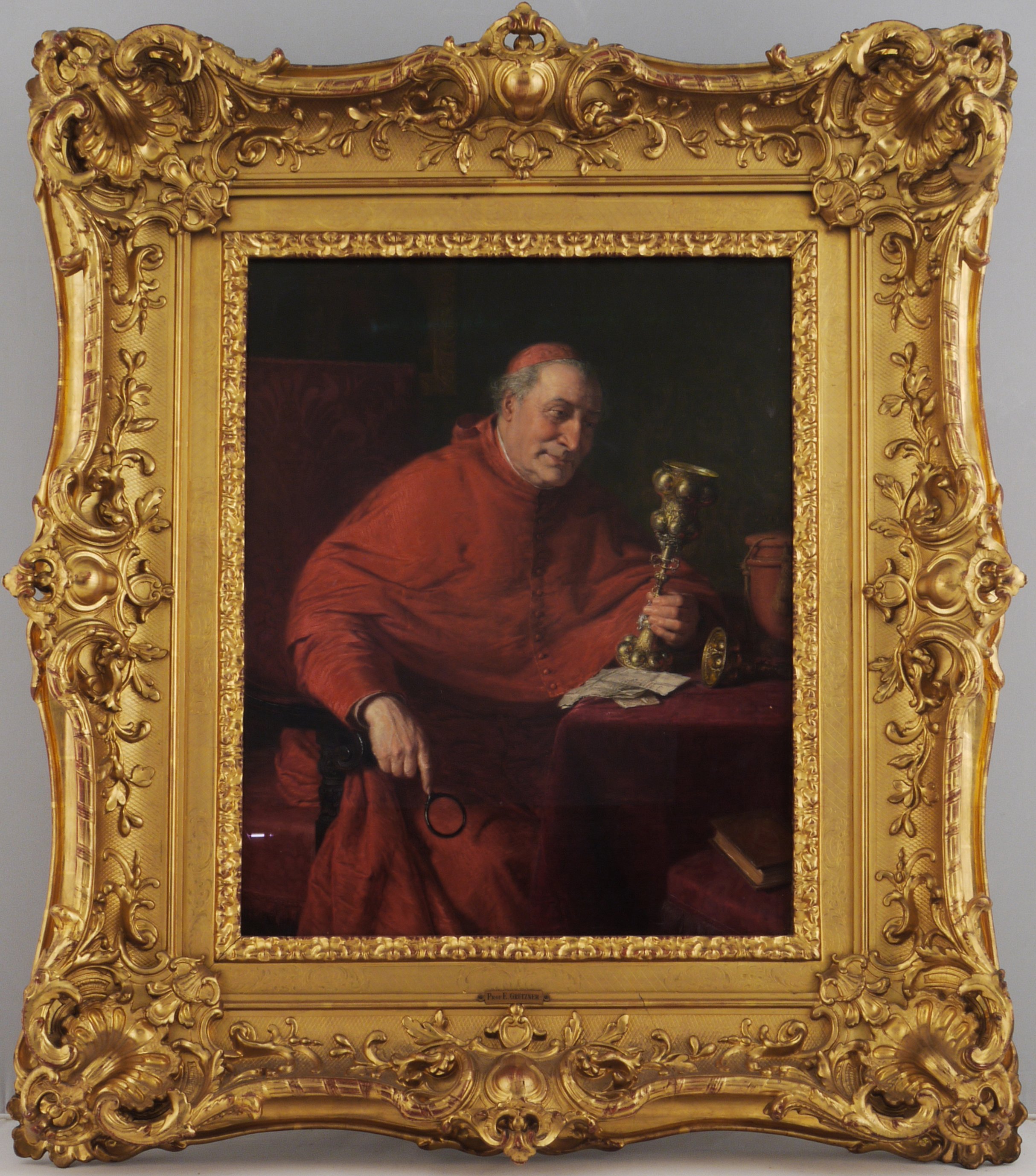 Kardinal mit Pokal (Historisches Museum der Pfalz, Speyer CC BY)