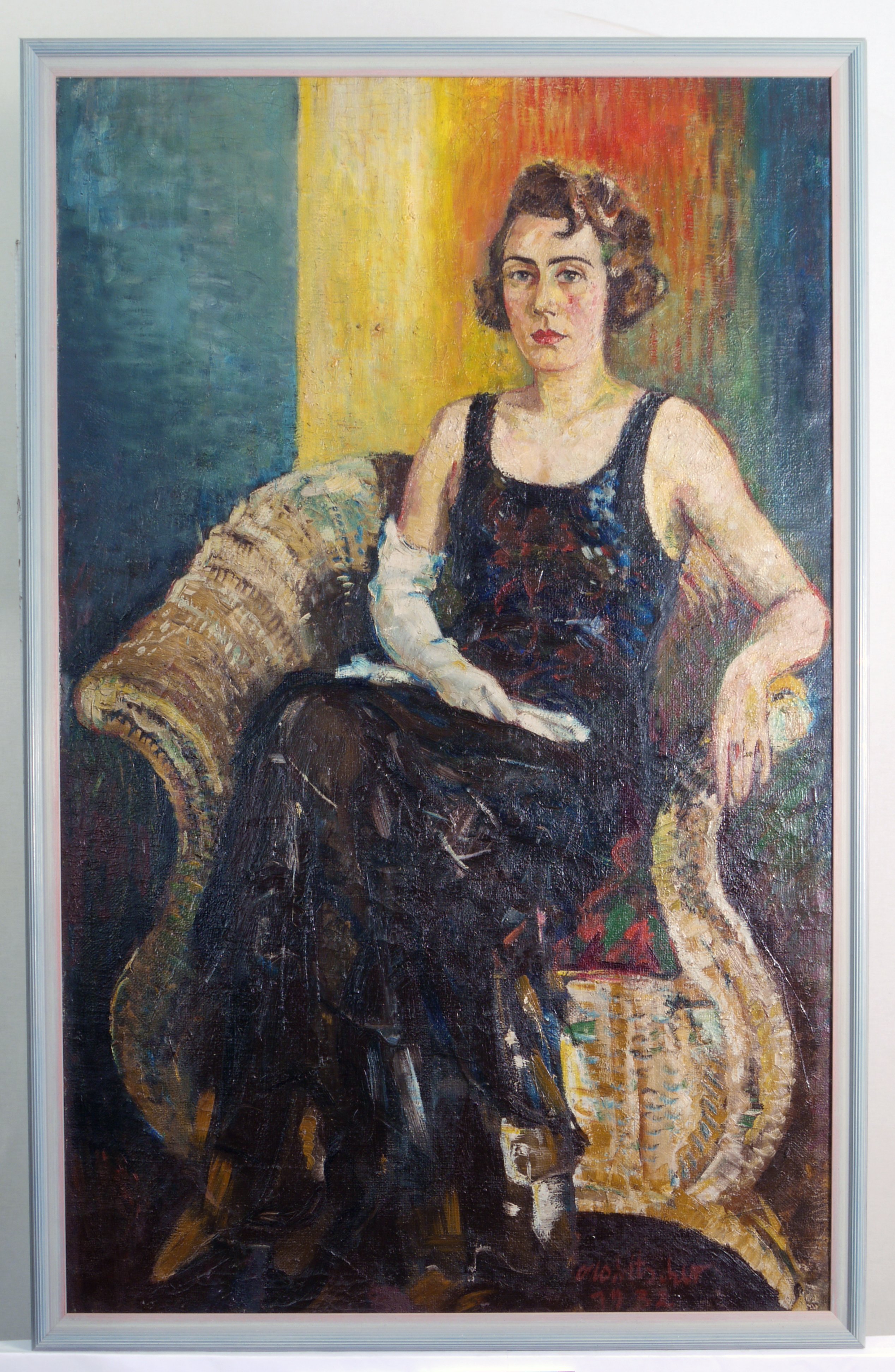 Johanna Ditscher, die Frau des Künstlers (Historisches Museum der Pfalz, Speyer CC BY)