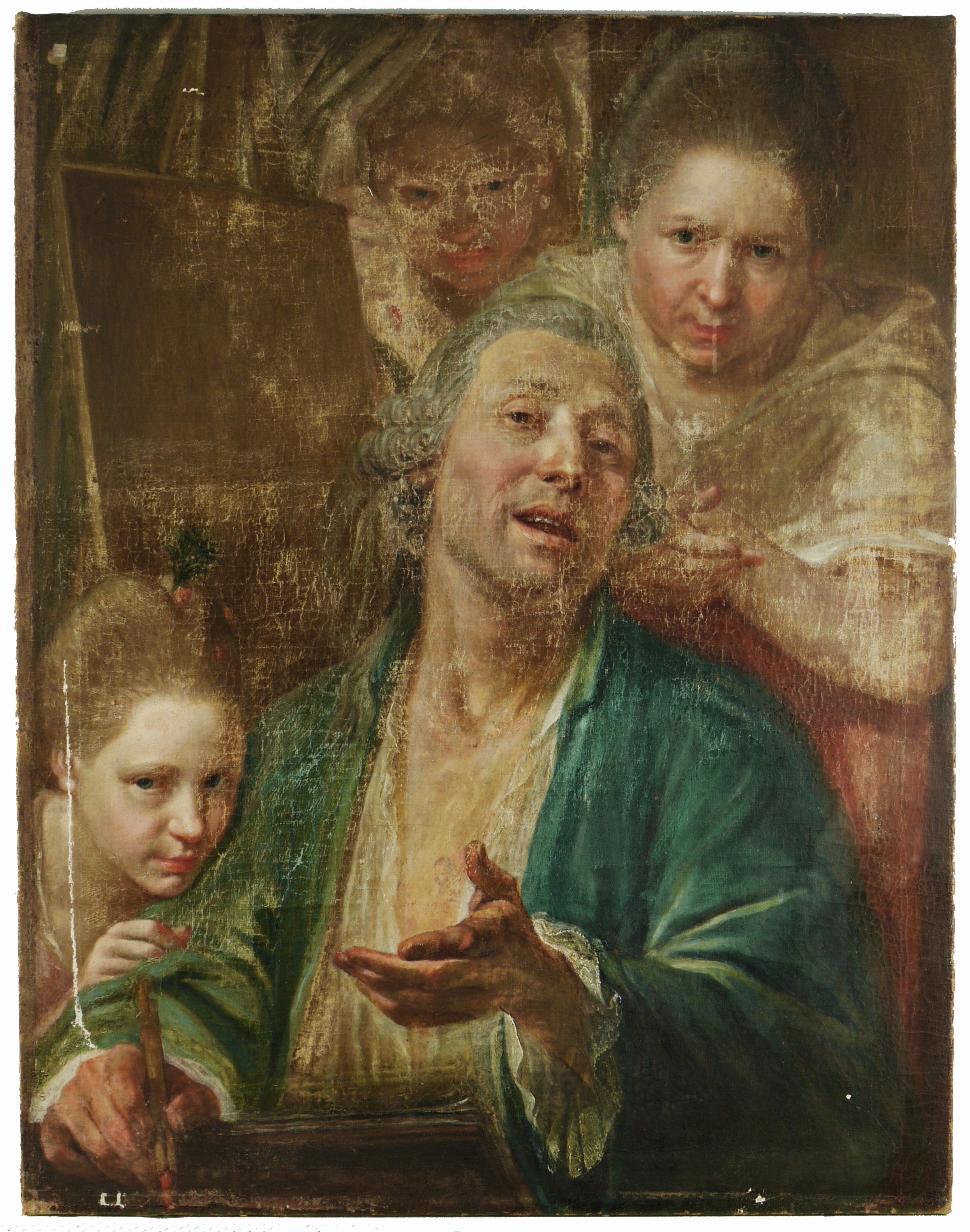 Der Maler und seine Familie (Historisches Museum der Pfalz, Speyer CC BY)