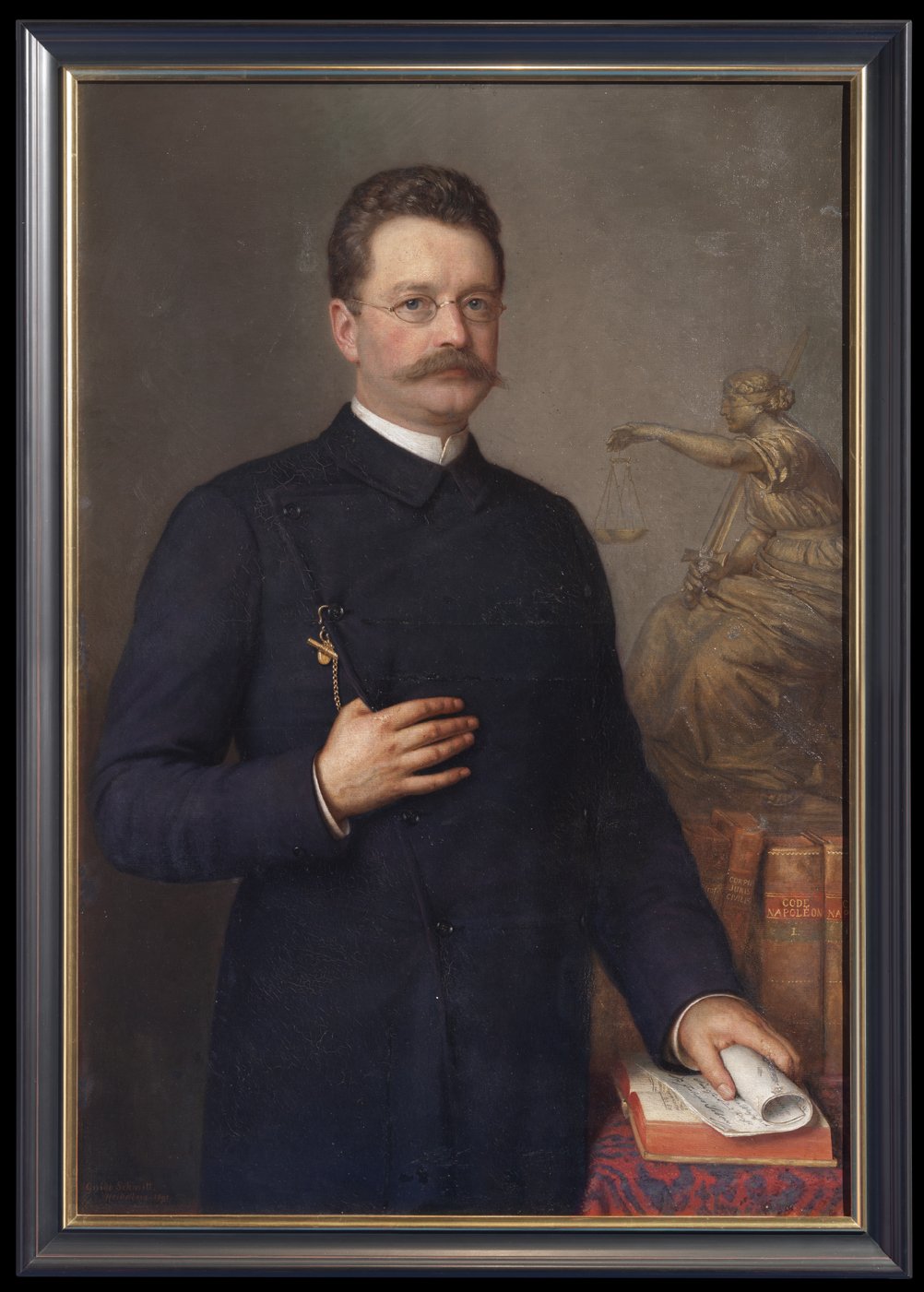 Dr. jur. Johann Julius Siben (11.04.1851 - 04.10.1907) (Historisches Museum der Pfalz, Speyer CC BY)