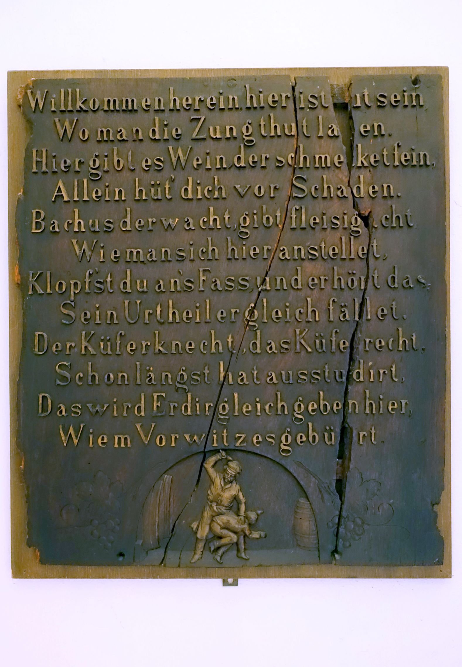 Holztafel mit Kellerrecht (Historisches Museum der Pfalz, Speyer CC BY)
