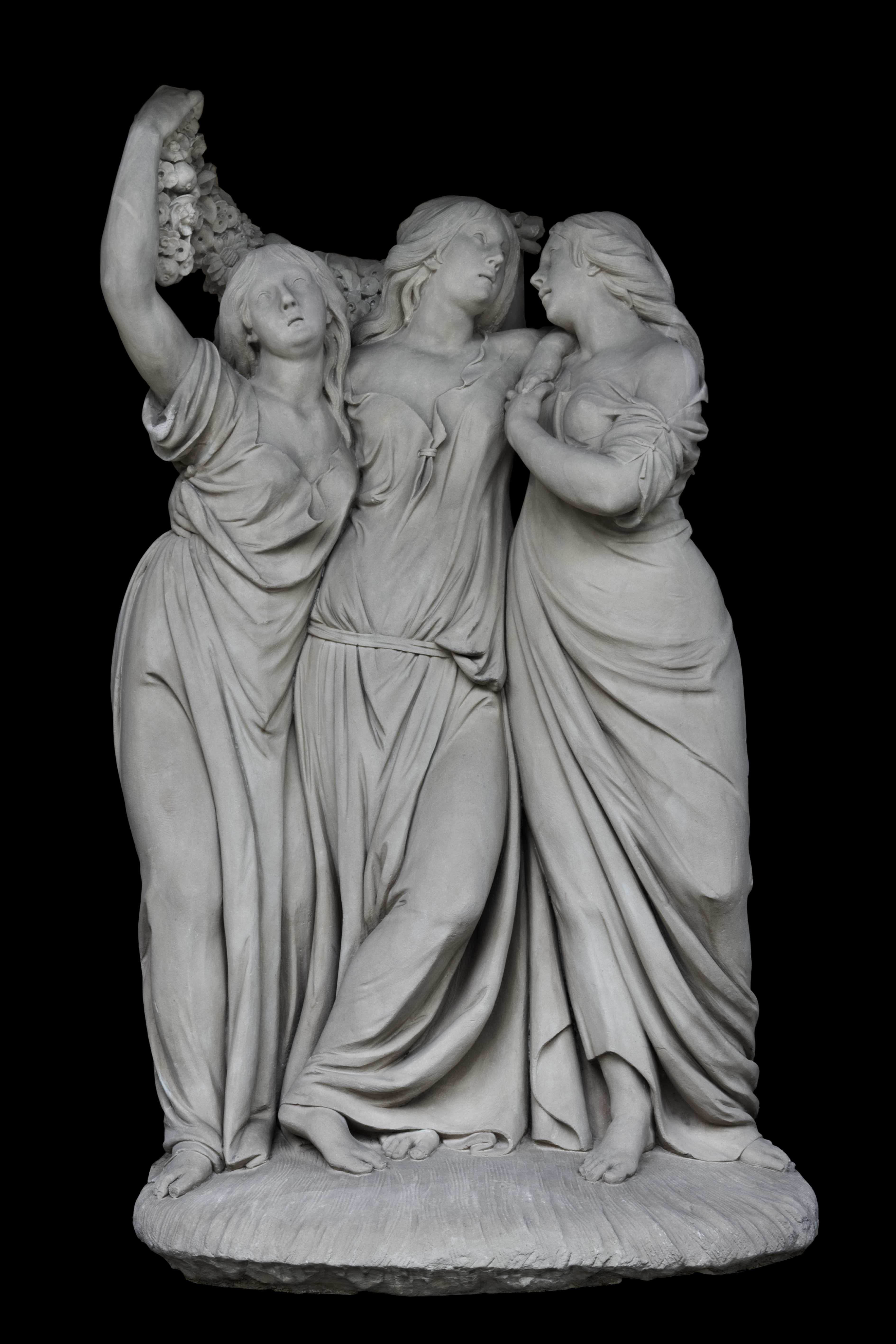 Figurengruppe: Die drei Grazien (Historisches Museum der Pfalz, Speyer CC BY-NC-ND)