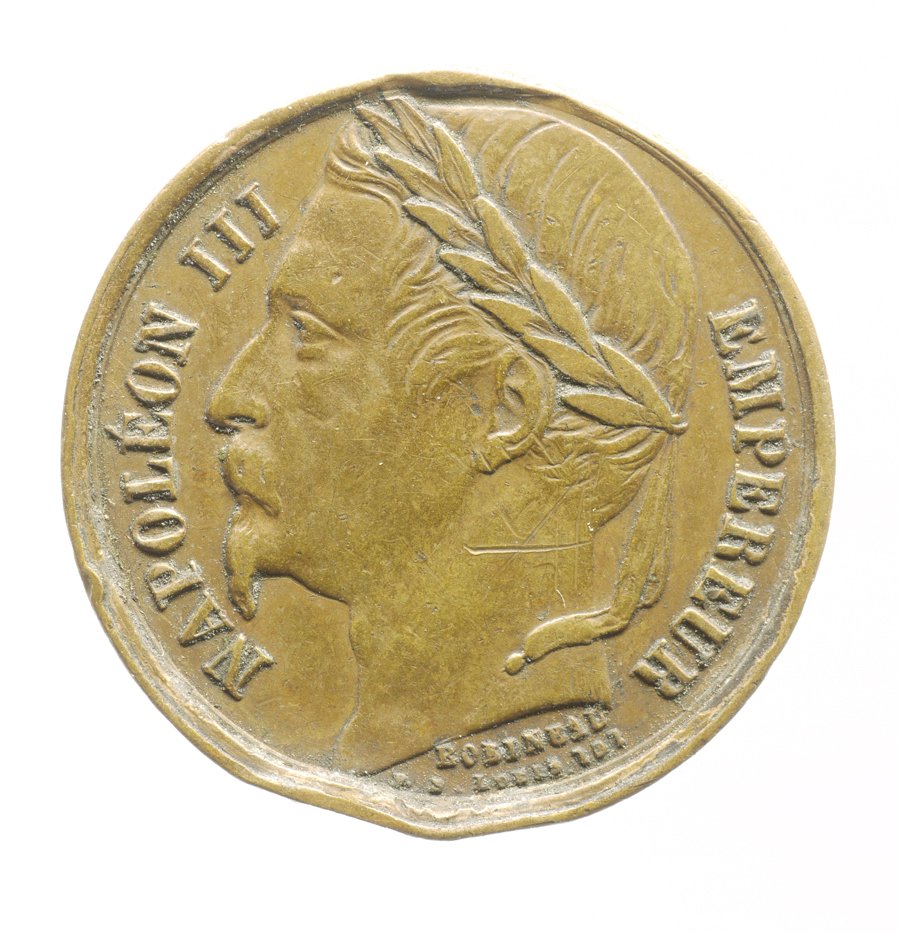 Medaille auf die Einsetzung Napoleons III. als Kaiser (Historisches Museum der Pfalz, Speyer CC BY)