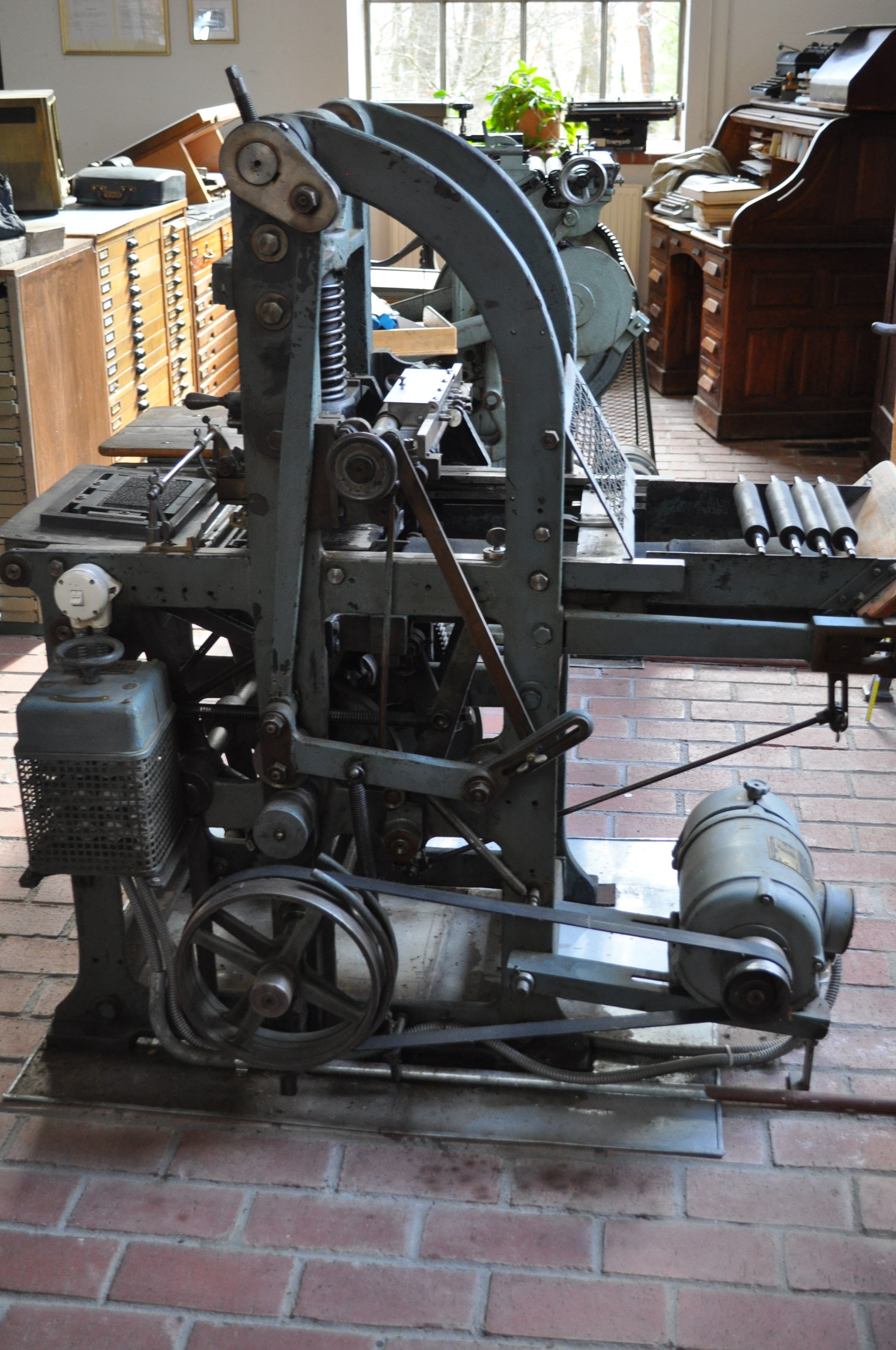 "Koh-i-Noor"-Druckmaschine (Rheinland-Pfälzisches Freilichtmuseum CC BY-NC-SA)